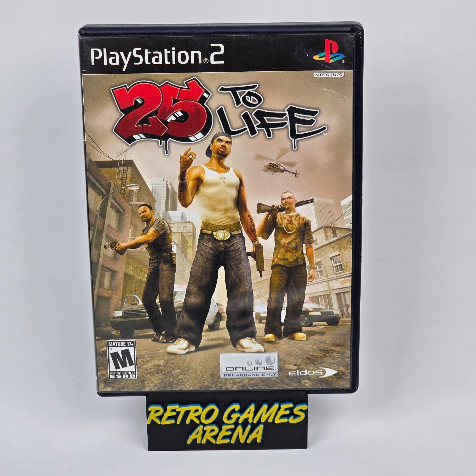 25 to Life (PlayStation 2 PS2) CIB COMPLETE