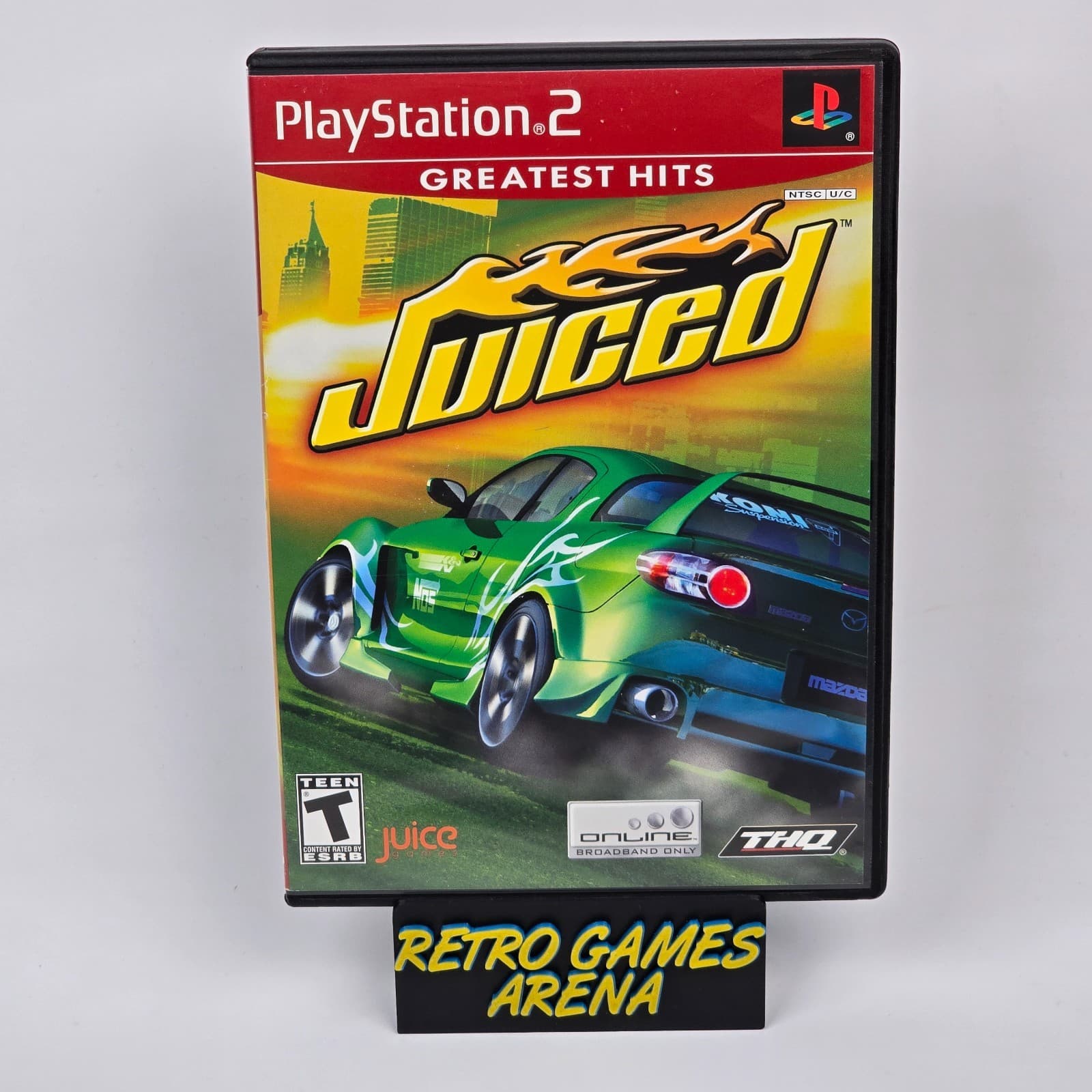 Juiced (PlayStation 2 PS2) Greatest Hits CIB COMPLETE