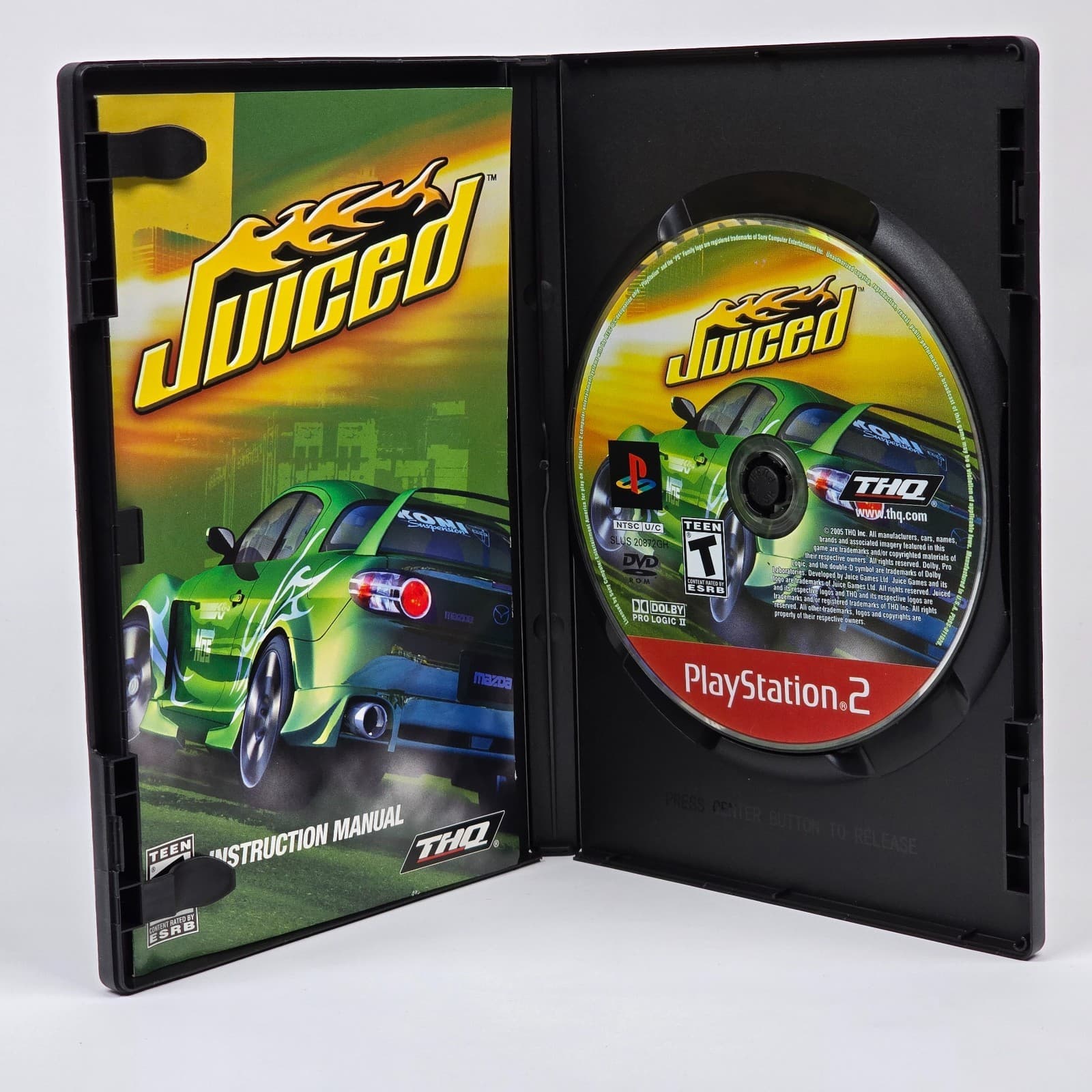 Juiced (PlayStation 2 PS2) Greatest Hits CIB COMPLETE - Thumbnail 2