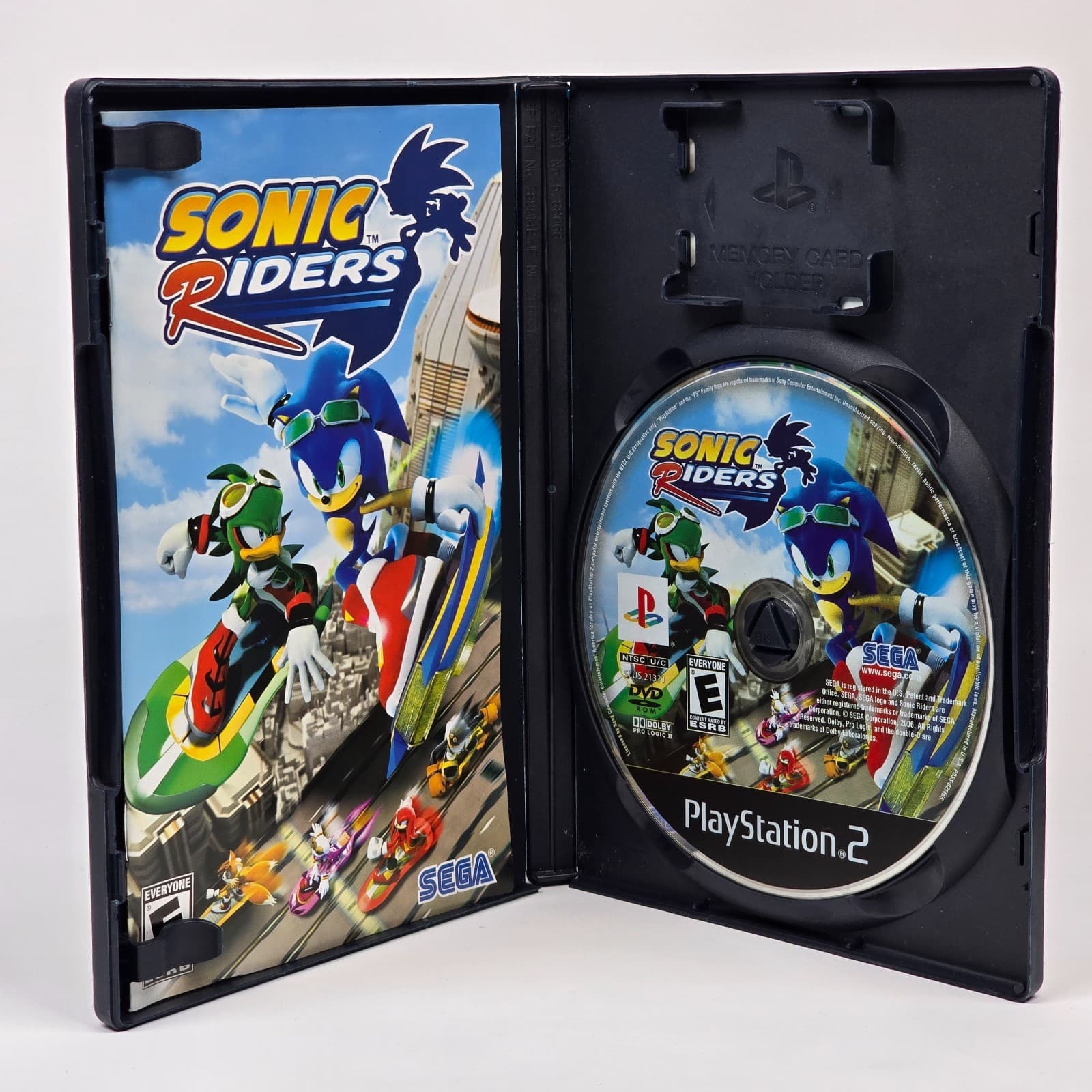 Sonic Riders (PlayStation 2 PS2) Black Label CIB COMPLETE - Thumbnail 2