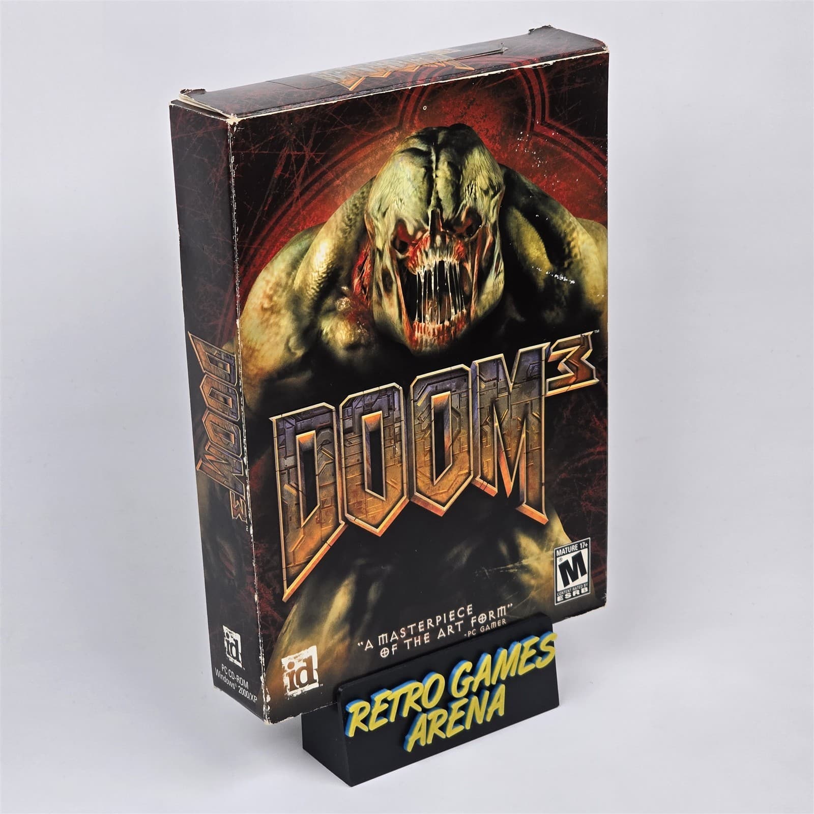 Doom 3 (PC CD-ROM) Small Box CIB COMPLETE