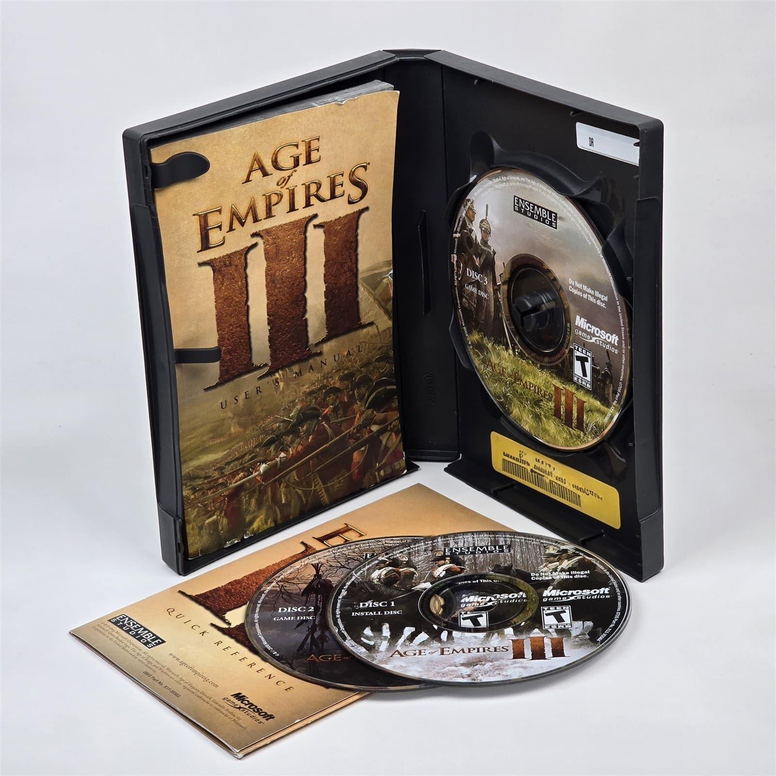 Age of Empires III 3 (PC CD-ROM) CIB COMPLETE with Key - Thumbnail 2