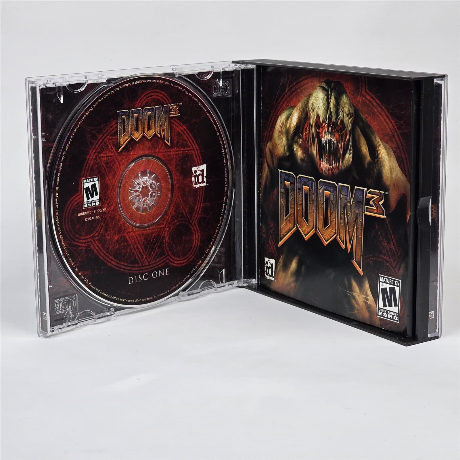 Doom 3 (PC CD-ROM) Small Box CIB COMPLETE - Thumbnail 3