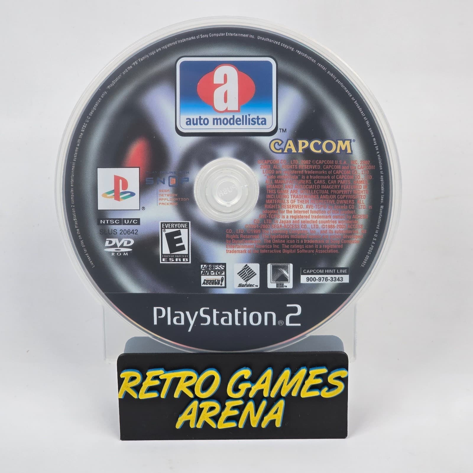 Auto Modellista (PlayStation 2 PS2) Disc