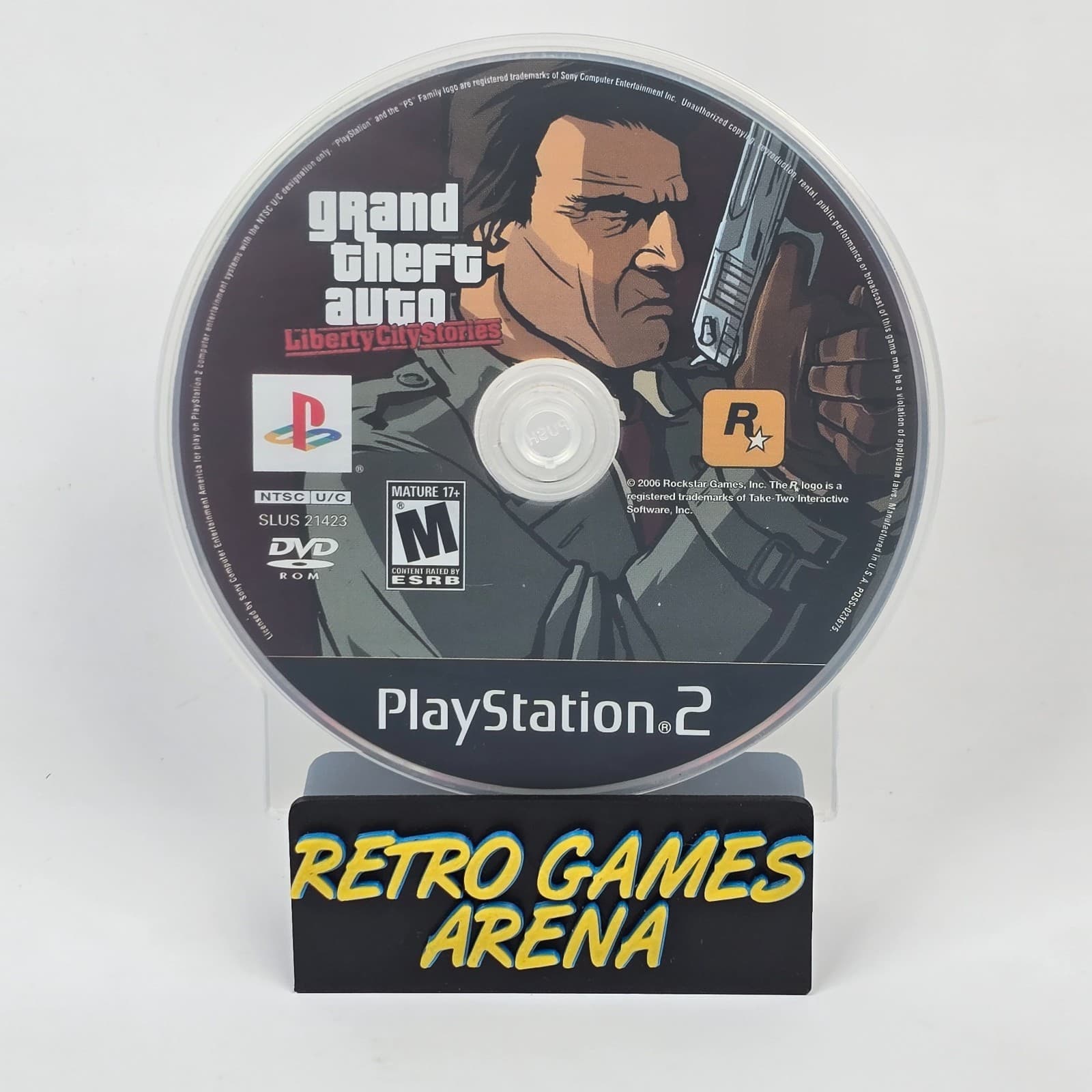 Grand Theft Auto: Liberty City Stories (PlayStation 2 PS2) Disc