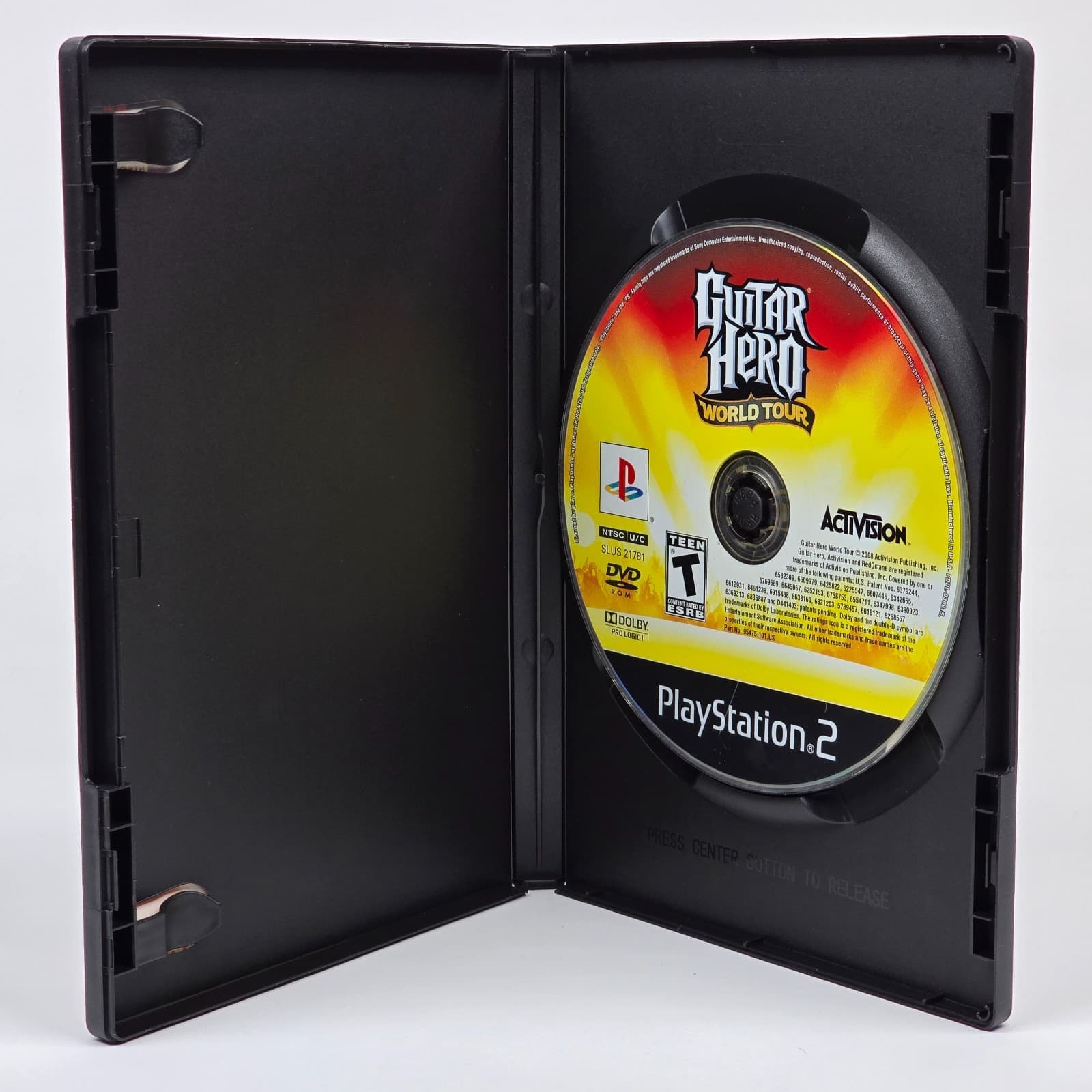 Guitar Hero: World Tour (PlayStation 2 PS2) Case & Disc - Thumbnail 2
