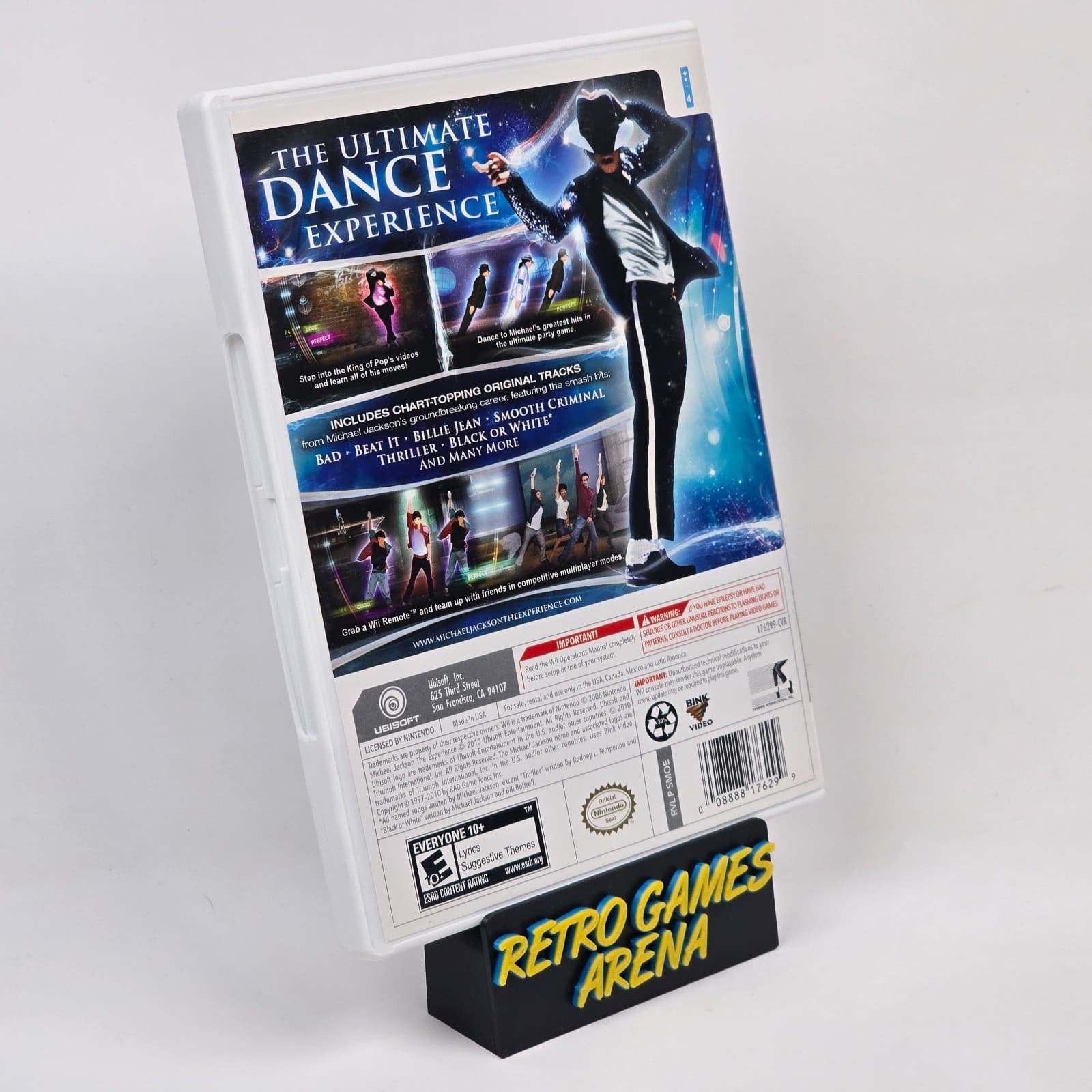 💿REFURBISHED Michael Jackson: The Experience (Nintendo Wii) CIB COMPLETE💿 - Thumbnail 4
