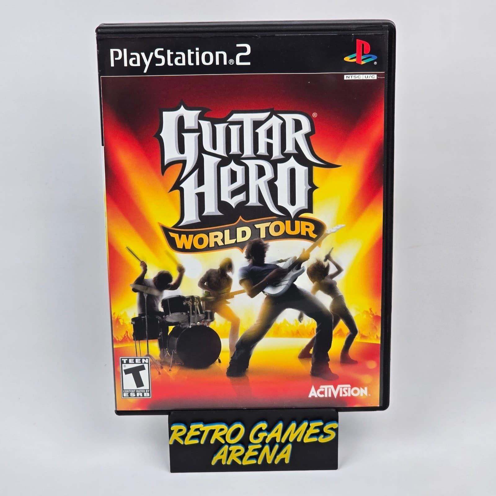 Guitar Hero: World Tour (PlayStation 2 PS2) Case & Disc