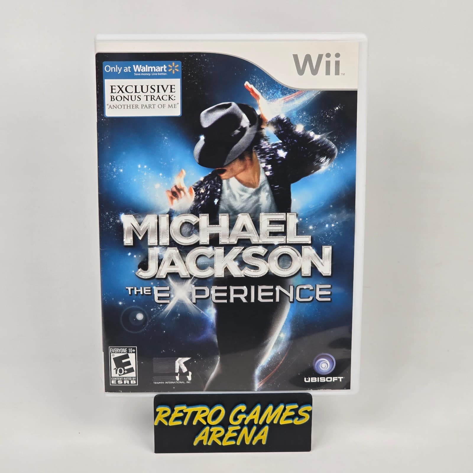 Michael Jackson: The Experience (Nintendo Wii) Case & Disc