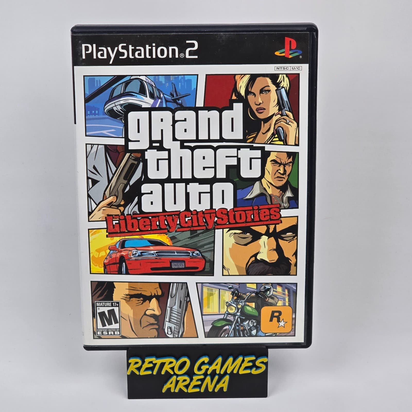 Grand Theft Auto: Liberty City Stories (PlayStation 2 PS2) Case & Disc