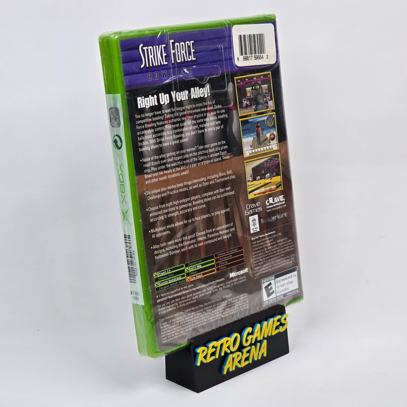 Strike Force Bowling (Original Xbox) BRAND NEW FACTORY SEALED - Thumbnail 2