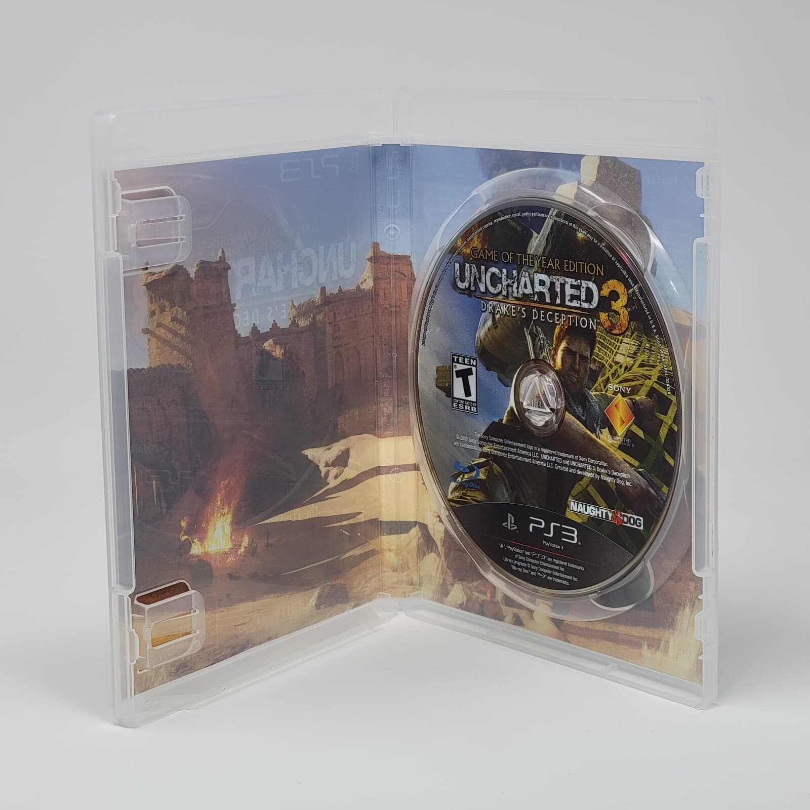 Uncharted 3: Drake's Deception GOY Edition (PlayStation 3 PS3) CIB COMPLETE - Thumbnail 2