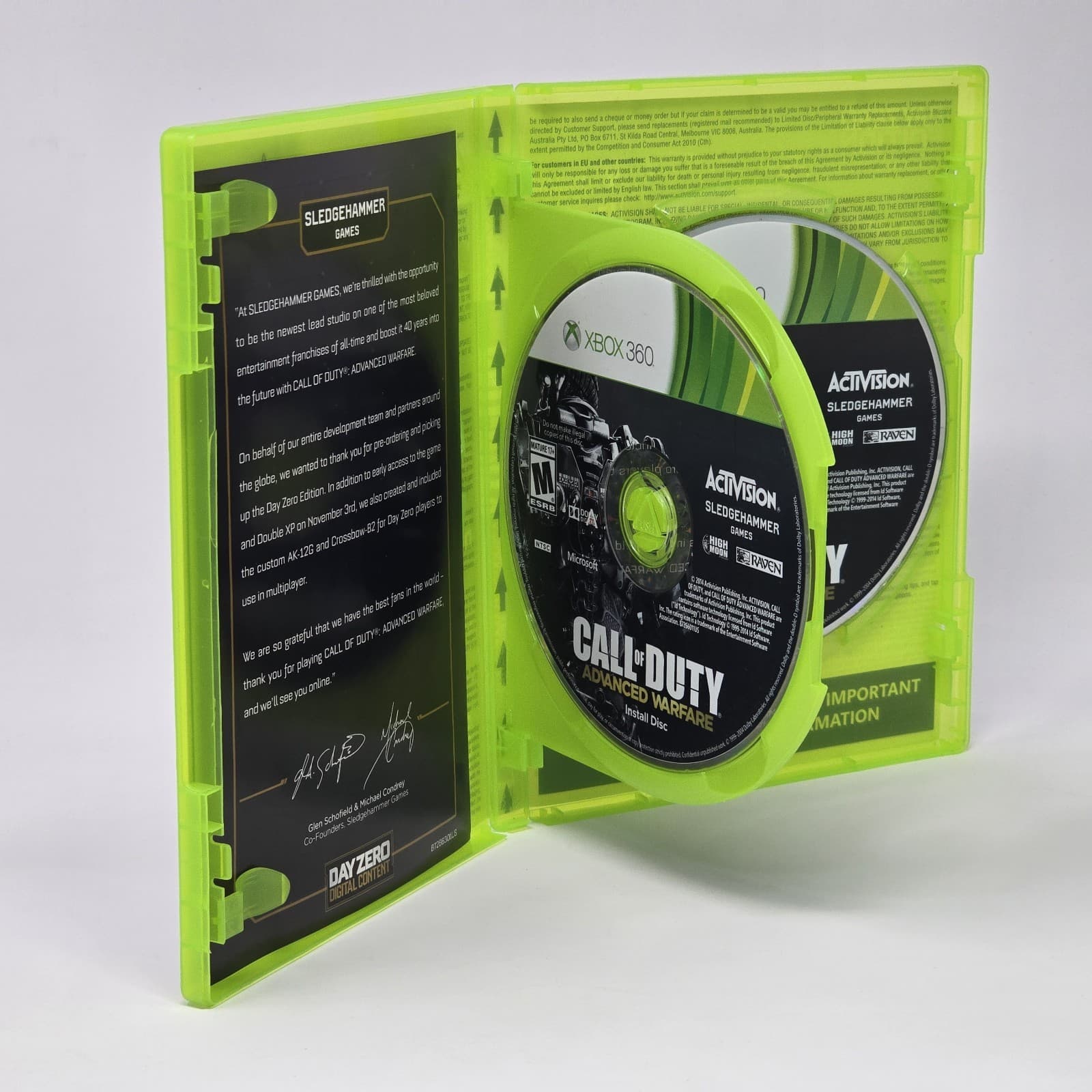Call of Duty: Advanced Warfare Day Zero Edition (Xbox 360) CIB COMPLETE & TESTED - Thumbnail 2