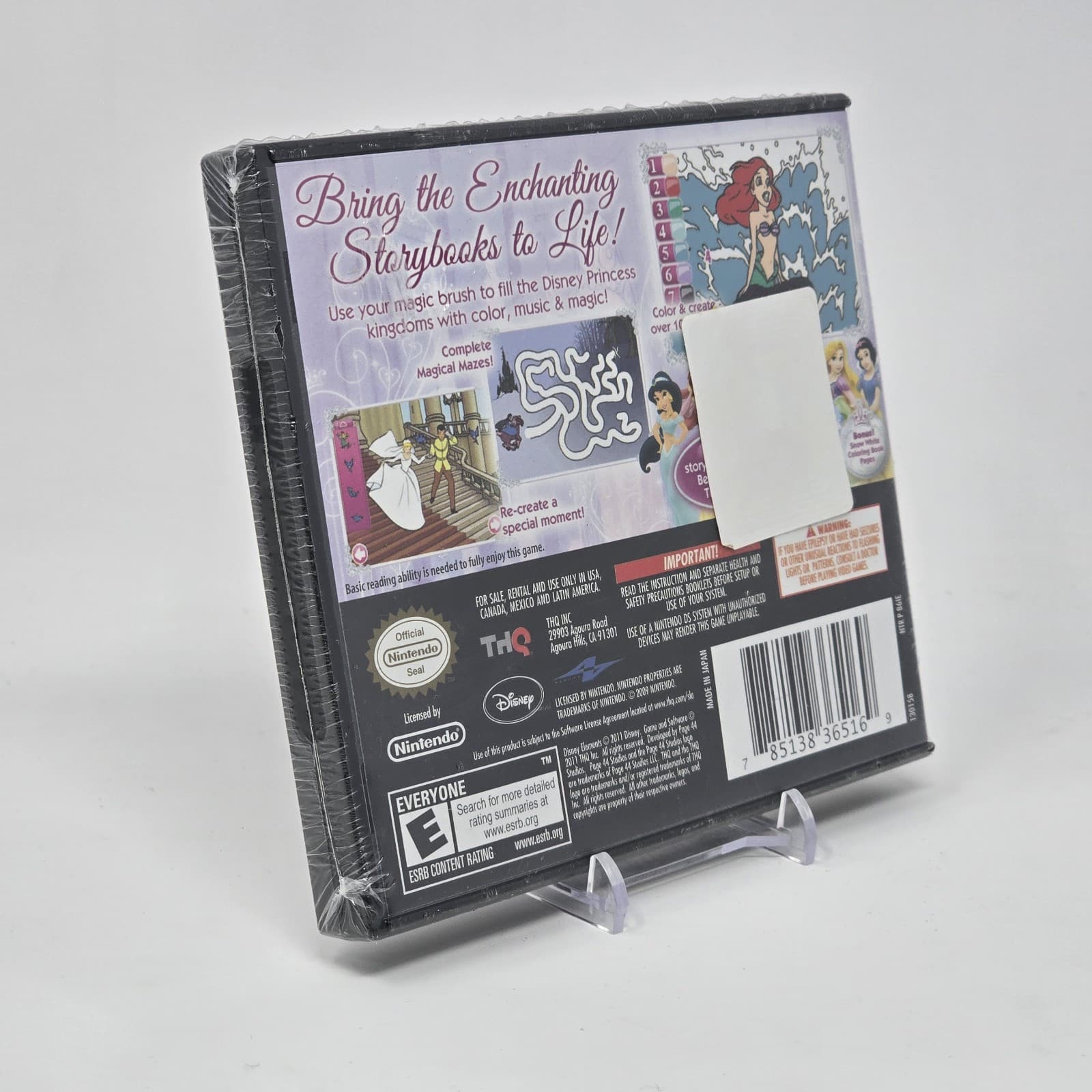 Disney Princess: Enchanting Storybooks (Nintendo DS) BRAND NEW FACTORY SEALED - Thumbnail 2