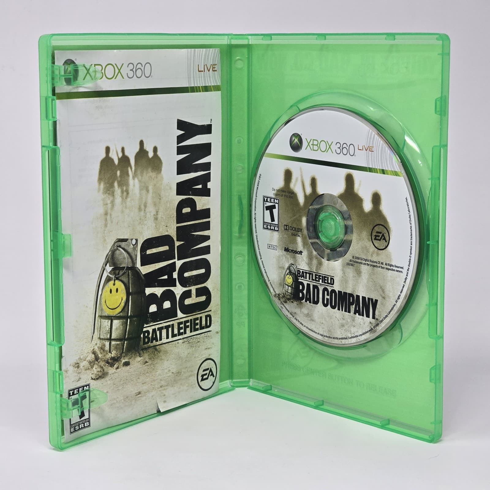 Battlefield: Bad Company (Xbox 360) CIB COMPLETE & TESTED - Thumbnail 2