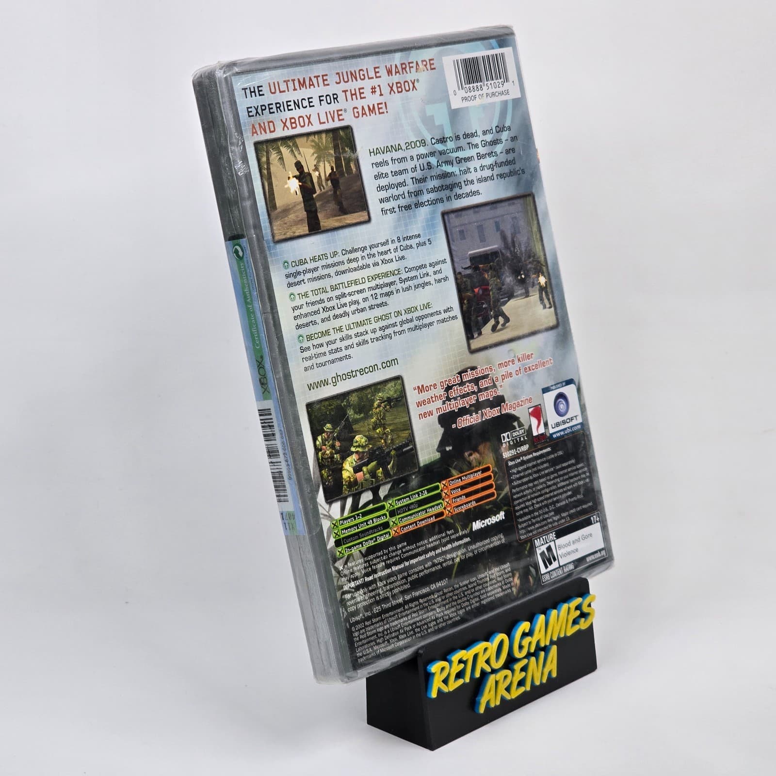 Ghost Recon: Island Thunder (Original Xbox) Platinum BRAND NEW FACTORY SEALED - Thumbnail 2