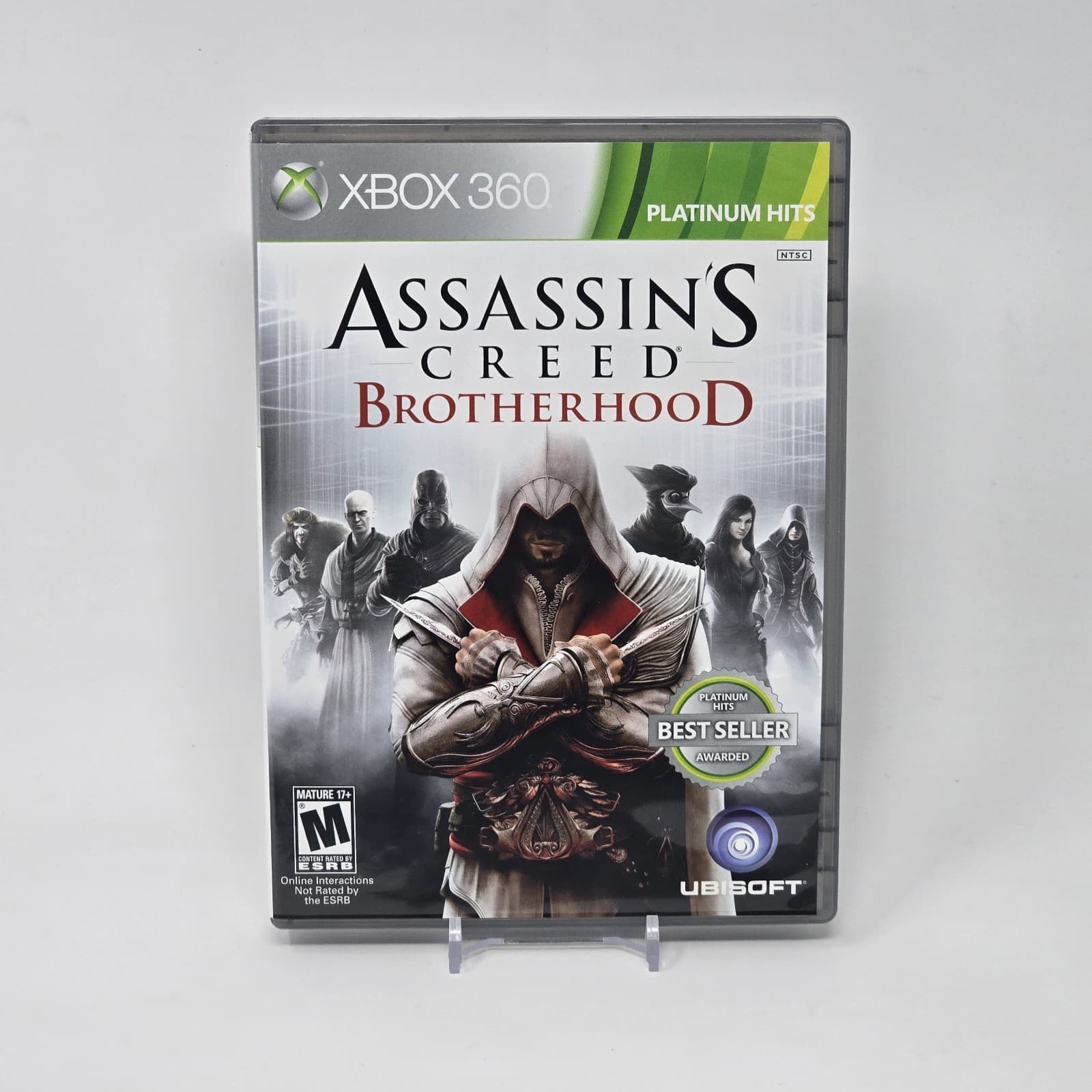 Assassin's Creed: Brotherhood (Xbox 360) Platinum Hits CIB COMPLETE & TESTED