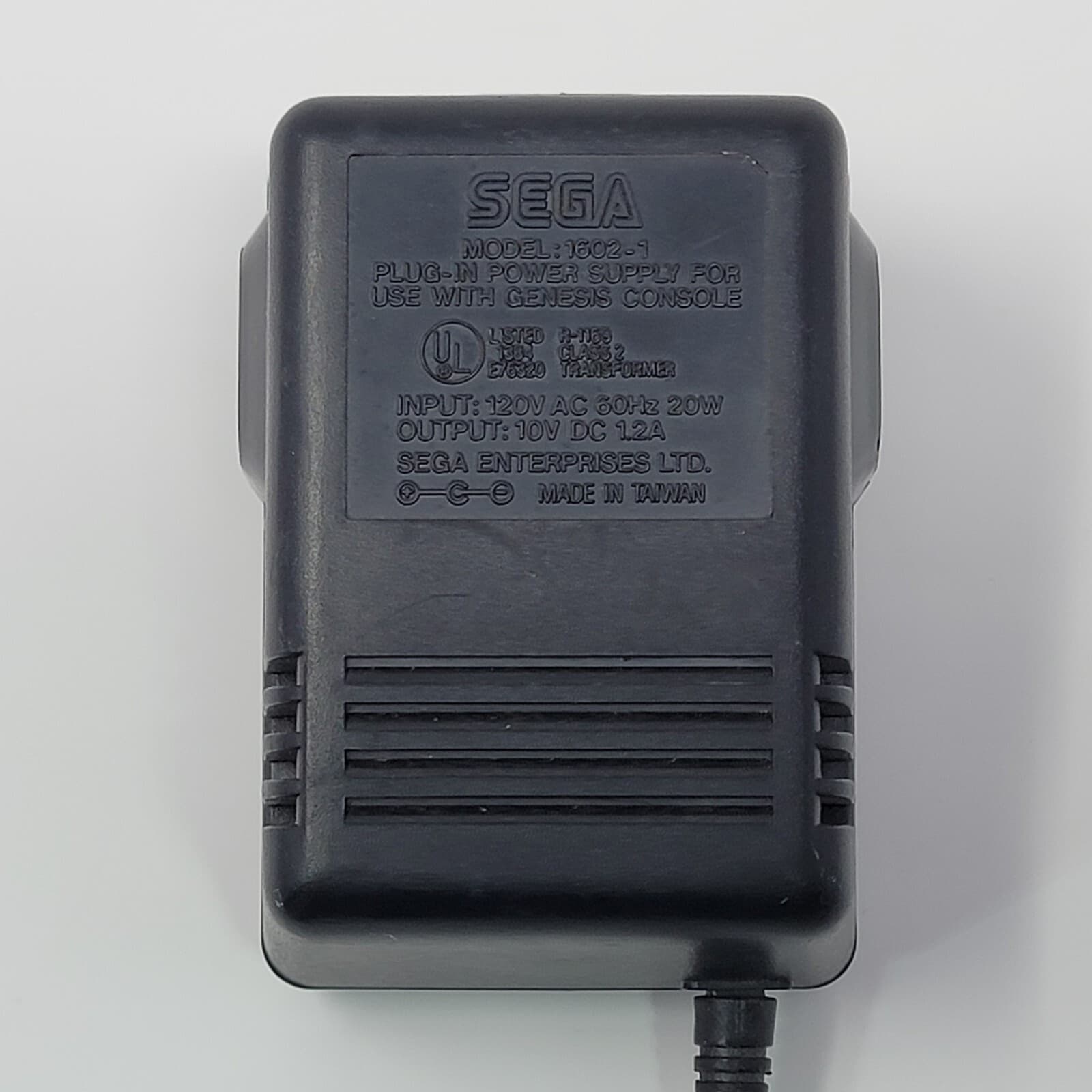 Sega Genesis Model 1 & Master System OEM Power Supply Unit Adapter 1602-1 TESTED