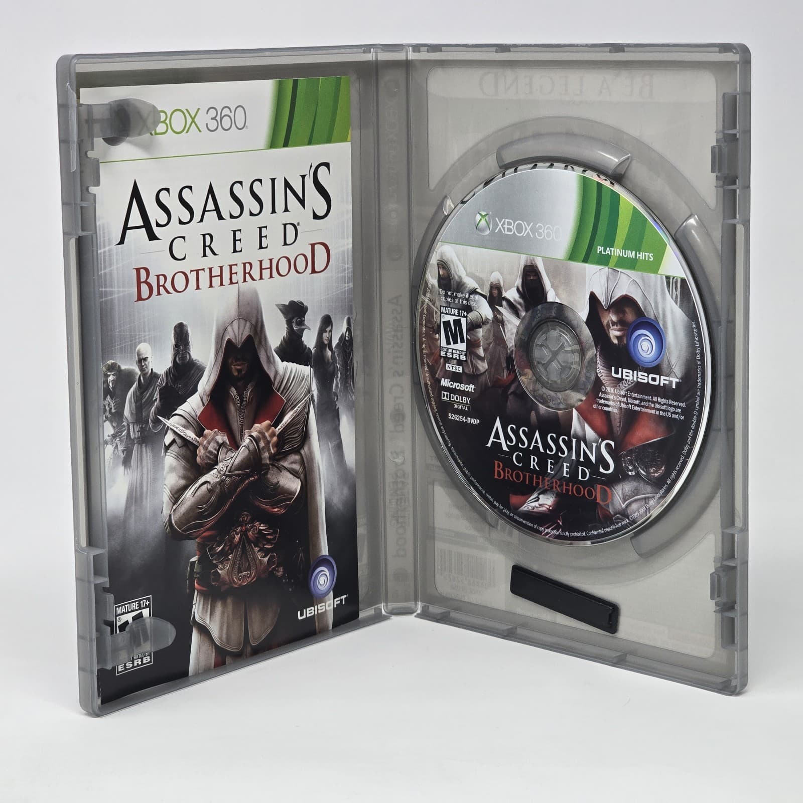Assassin's Creed: Brotherhood (Xbox 360) Platinum Hits CIB COMPLETE & TESTED - Thumbnail 2