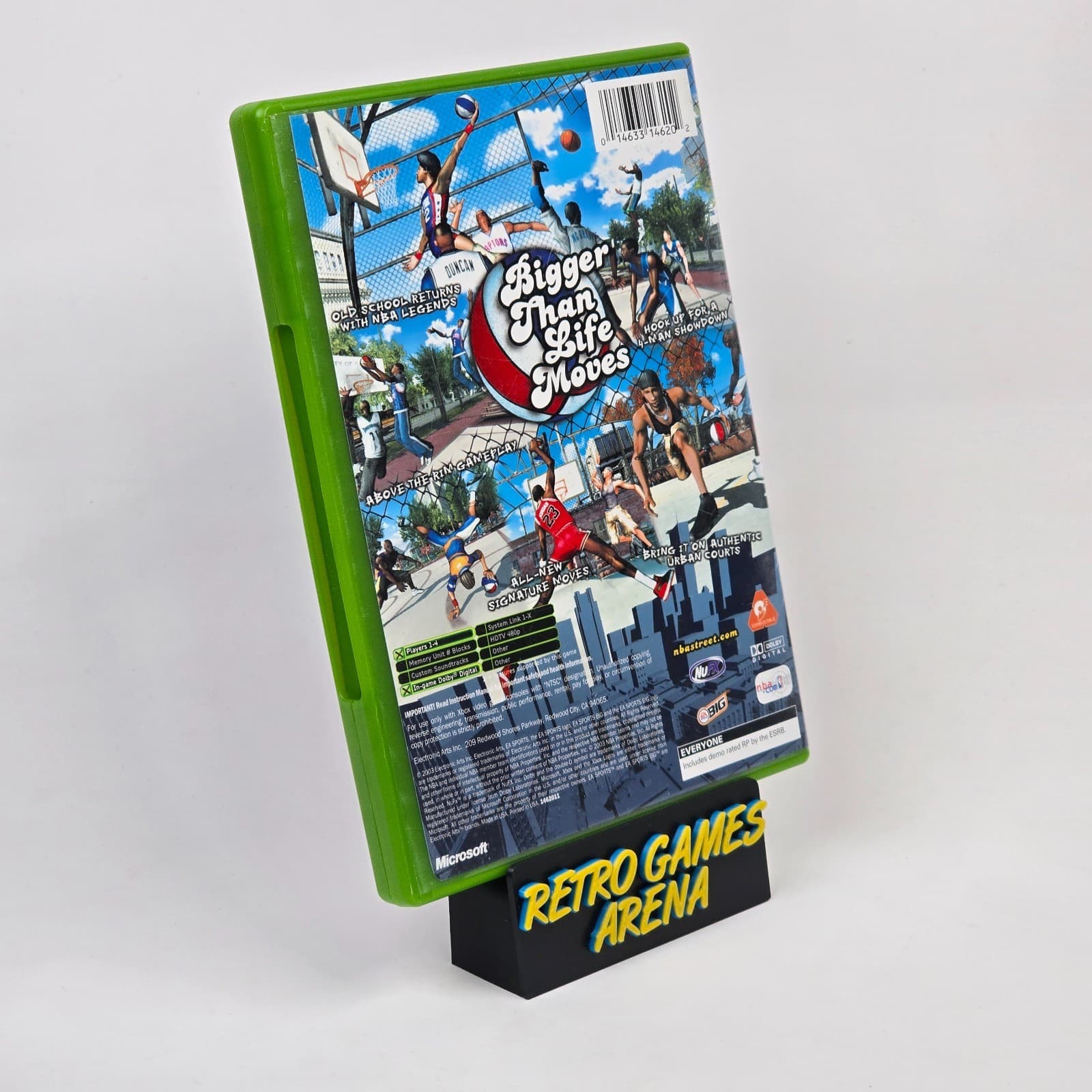 💿REFURBISHED NBA Street Vol 2 (Original Xbox) Black Label CIB & TESTED 💿 - Thumbnail 4