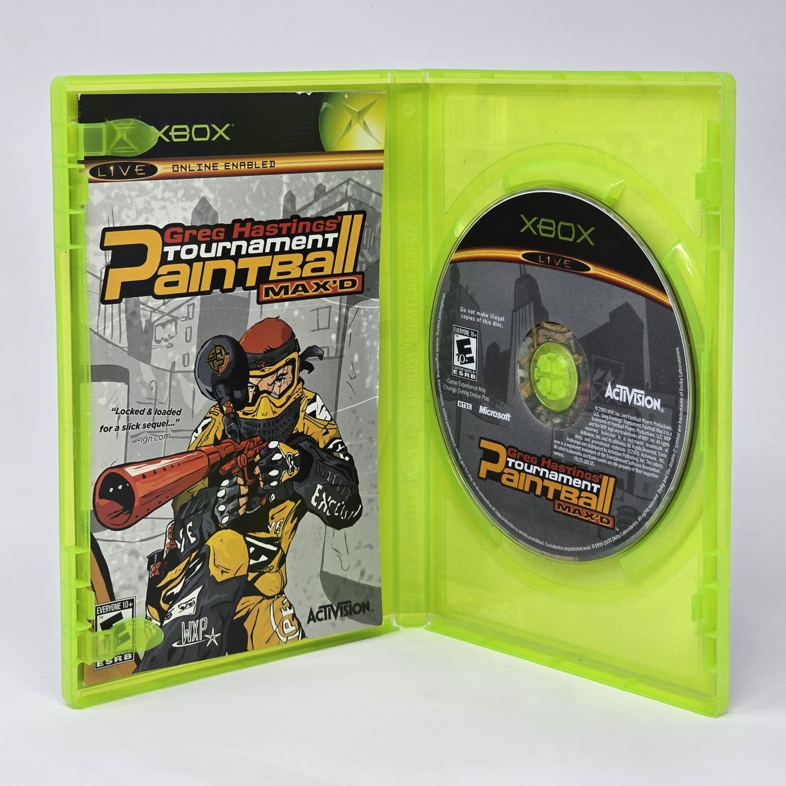 Greg Hastings Tournament Paintball Max'd (Original Xbox) CIB COMPLETE & TESTED - Thumbnail 2