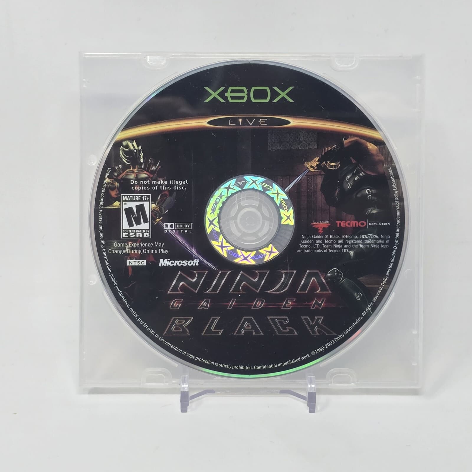 Ninja Gaiden Black (Original Xbox) Disc Only TESTED