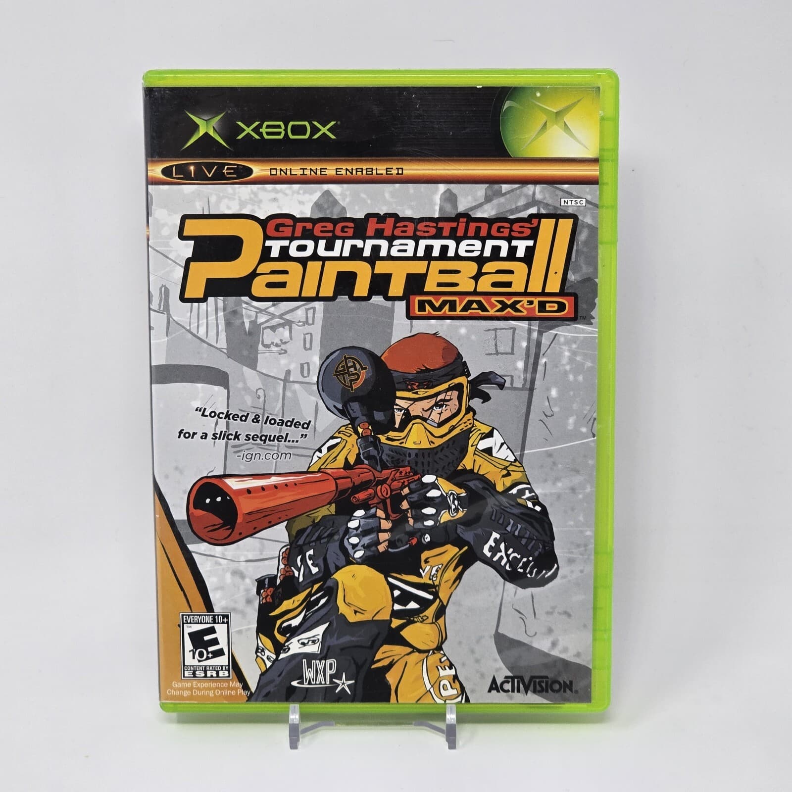 Greg Hastings Tournament Paintball Max'd (Original Xbox) CIB COMPLETE & TESTED