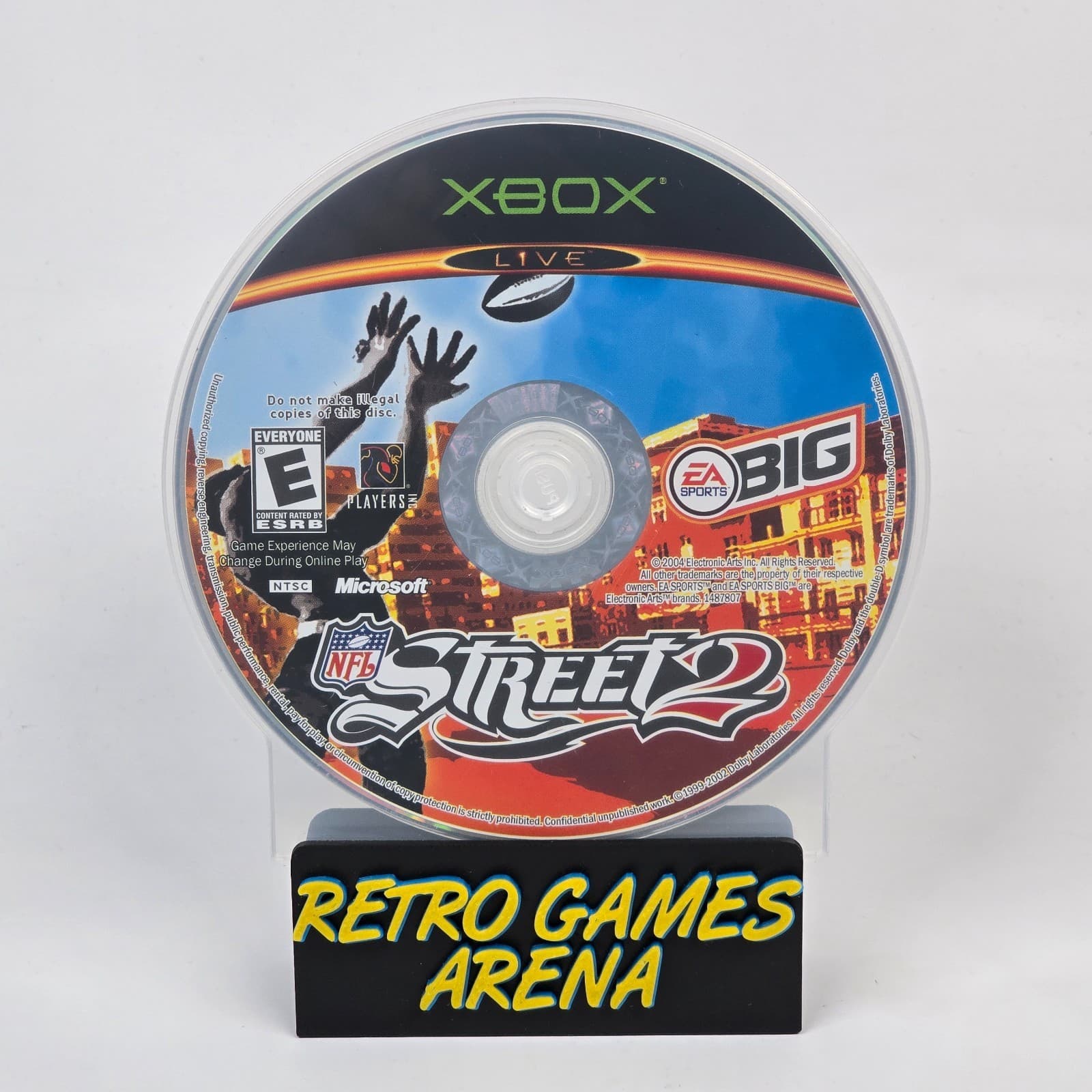 NFL Street 2 (Original Xbox) Disc