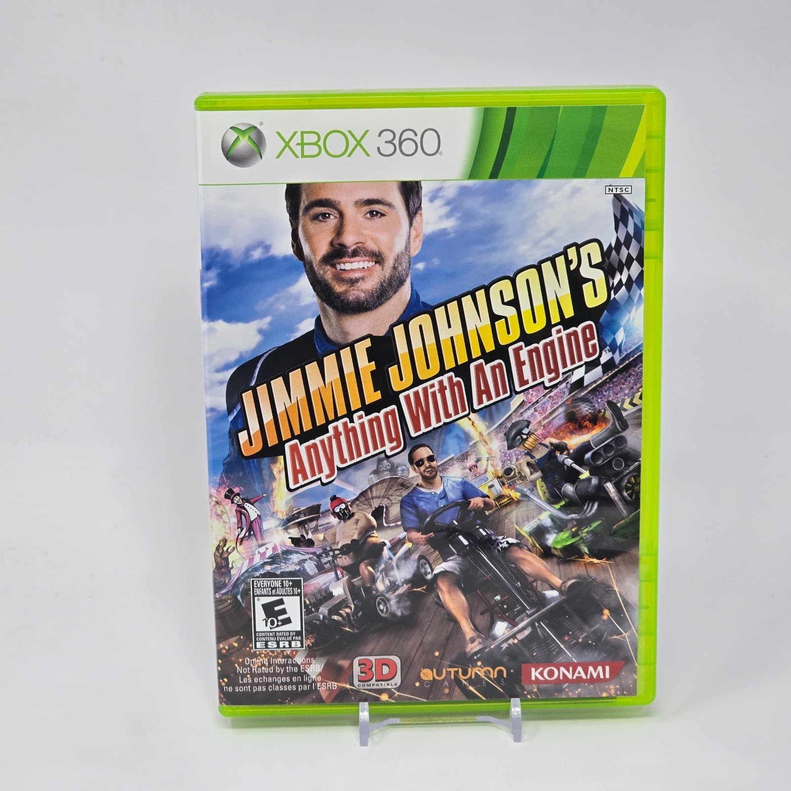 Jimmie Johnson's Anything with an Engine (Xbox 360) CIB COMPLETE & TESTED