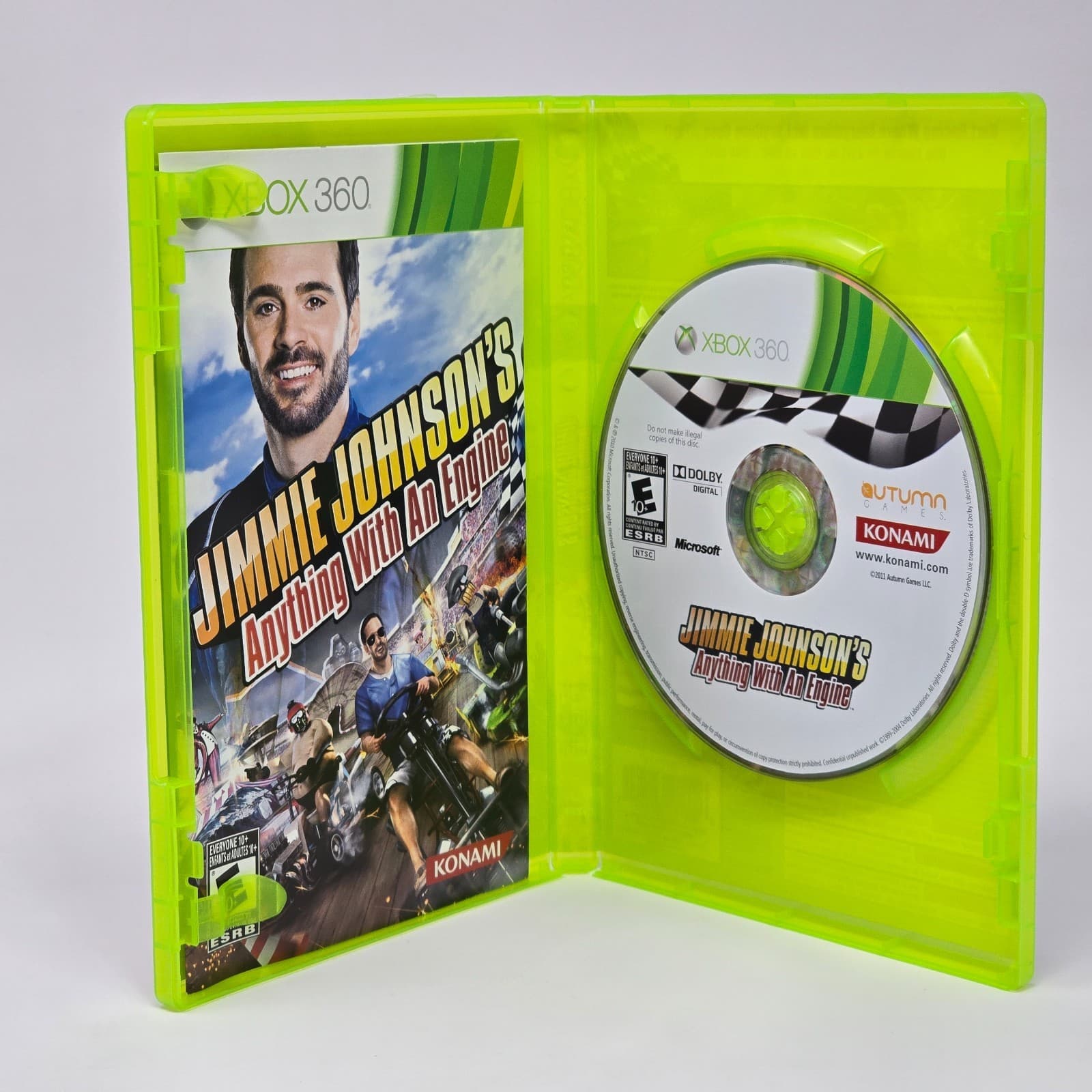 Jimmie Johnson's Anything with an Engine (Xbox 360) CIB COMPLETE & TESTED - Thumbnail 2