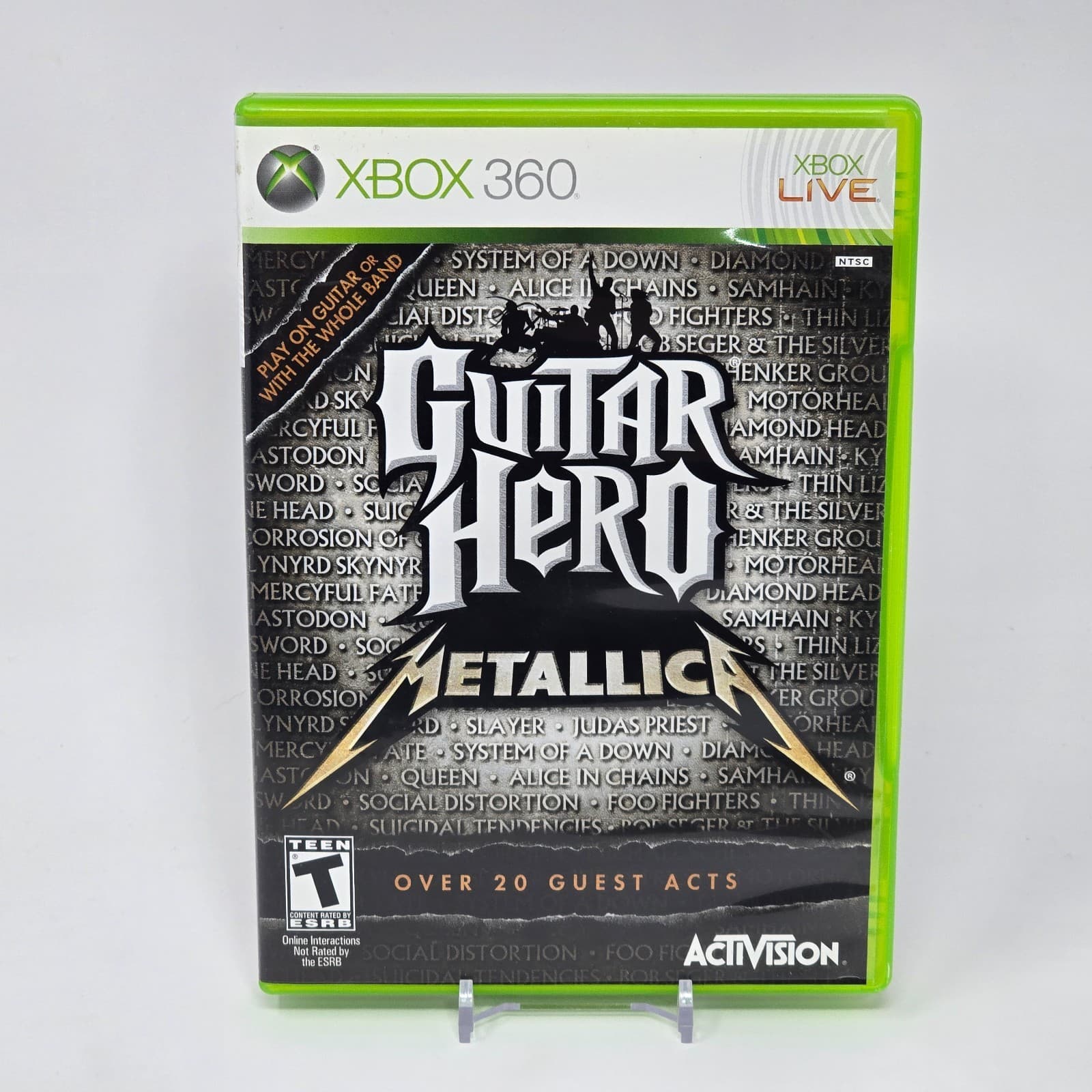 Guitar Hero: Metallica (Xbox 360) CIB COMPLETE & TESTED