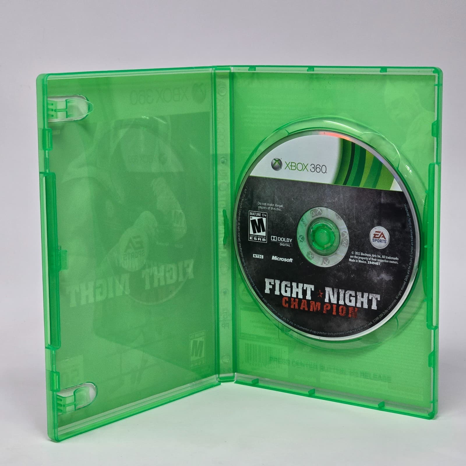 Fight Night: Champion (Xbox 360) Case & Disc TESTED - Thumbnail 2