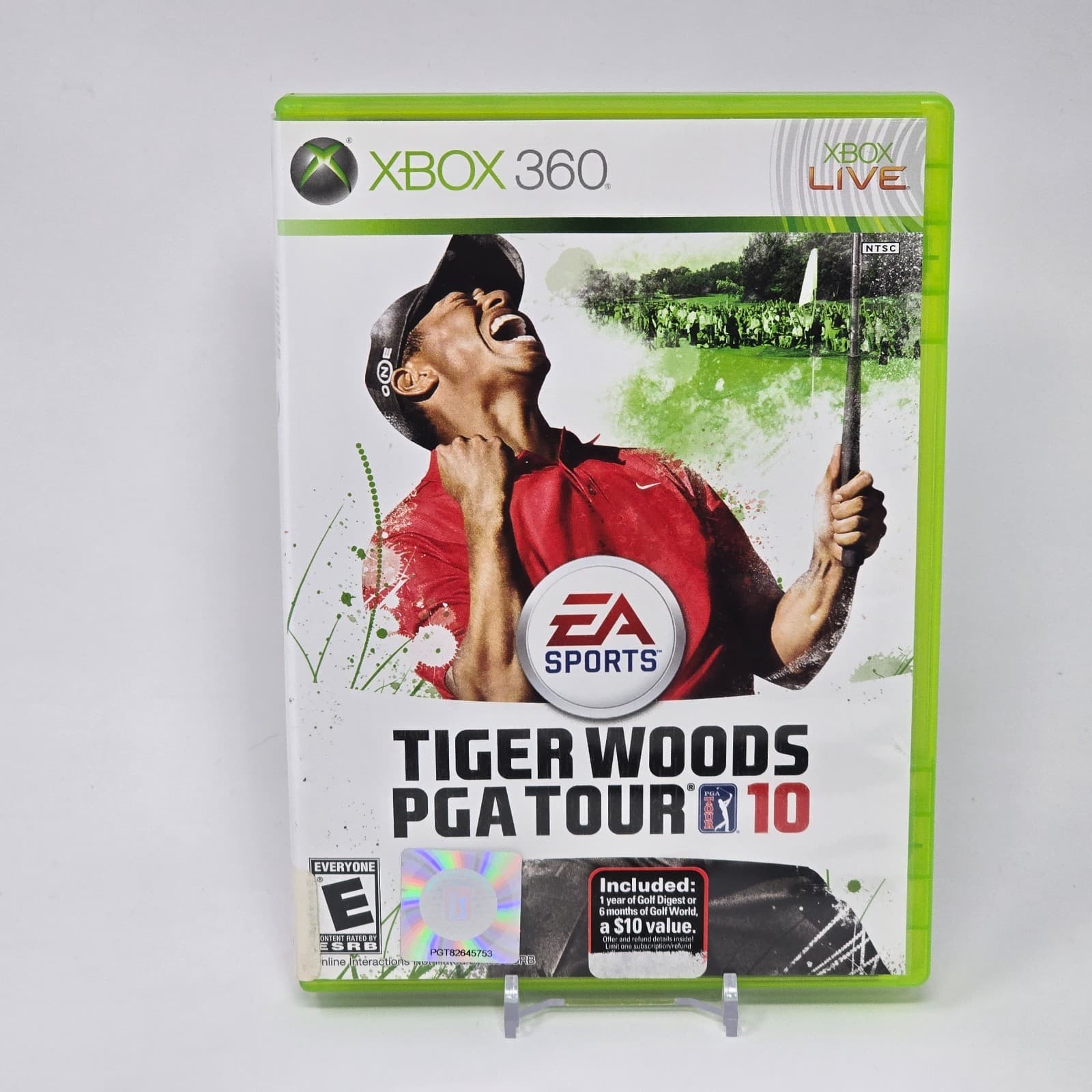 Tiger Woods PGA Tour 10 (Xbox 360) CIB COMPLETE & TESTED