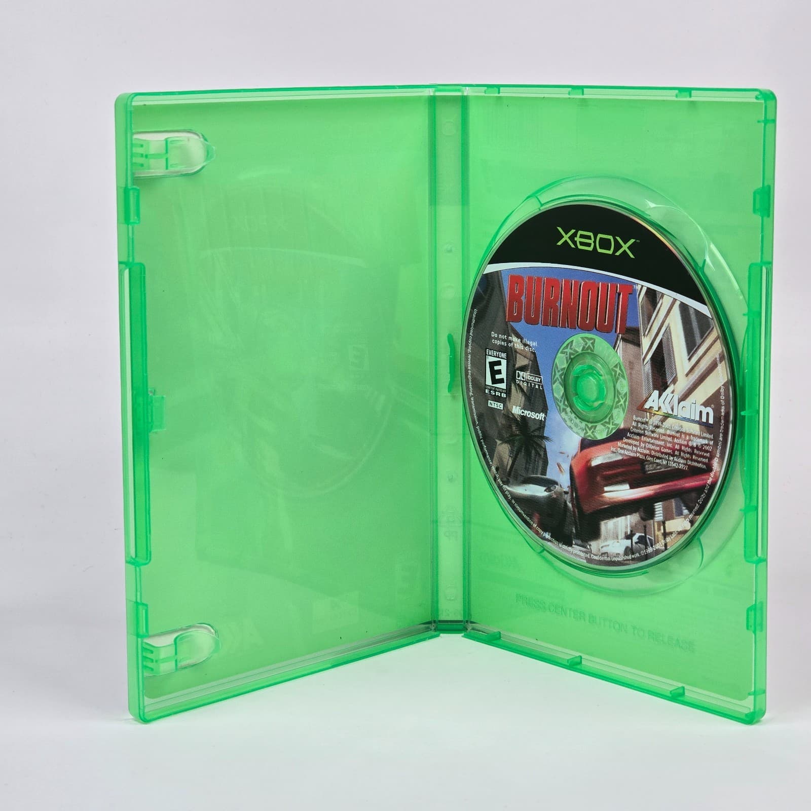 Burnout (Original Xbox) Case & Disc - Thumbnail 2
