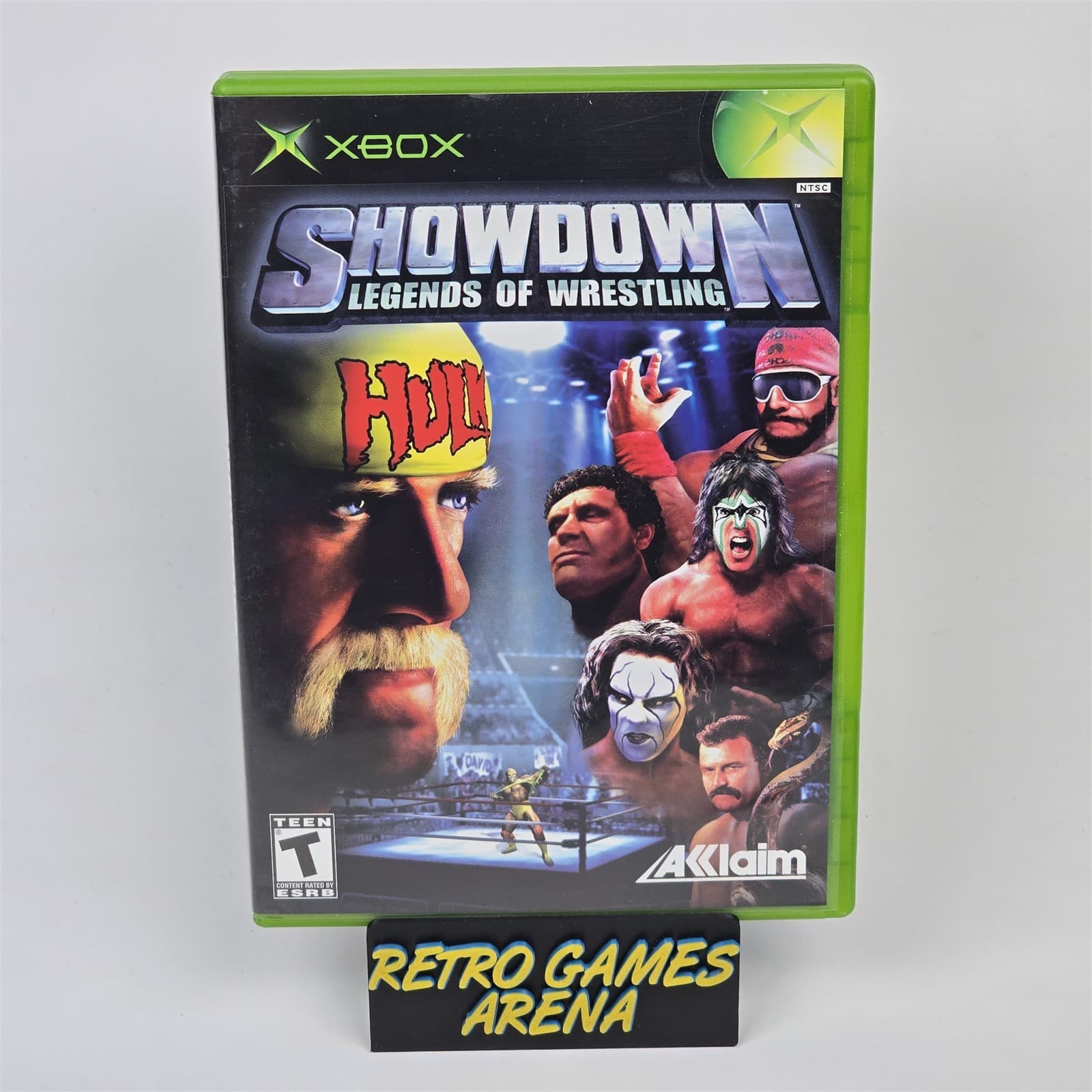 Showdown: Legends of Wrestling (Original Xbox) CIB COMPLETE