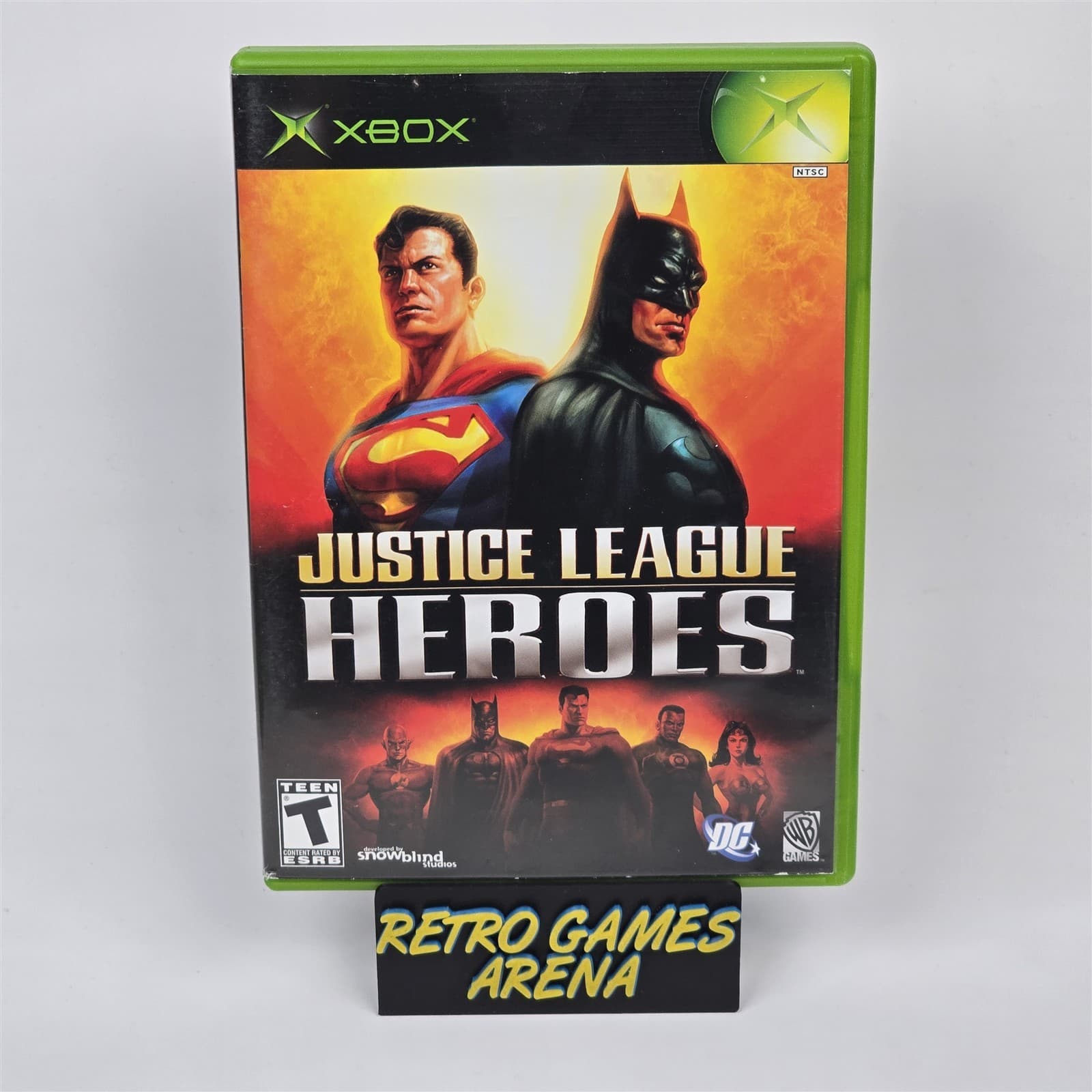 Justice League: Heroes (Original Xbox) CIB COMPLETE