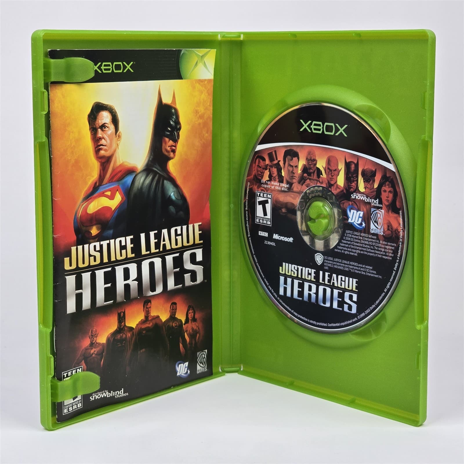 Justice League: Heroes (Original Xbox) CIB COMPLETE - Thumbnail 2
