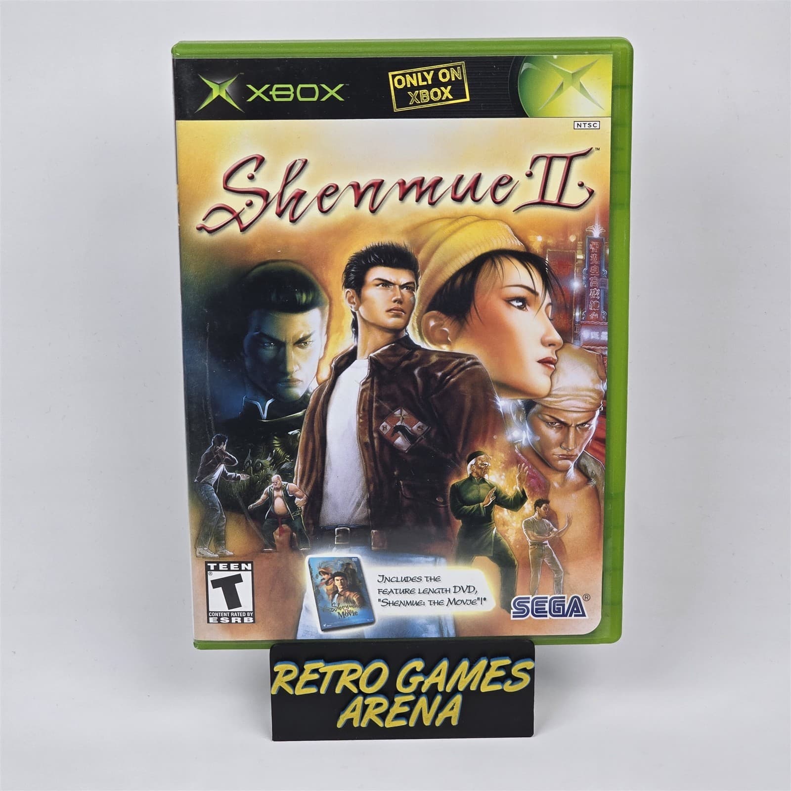 Shenmue II 2 (Original Xbox) CIB COMPLETE with DVD Movie