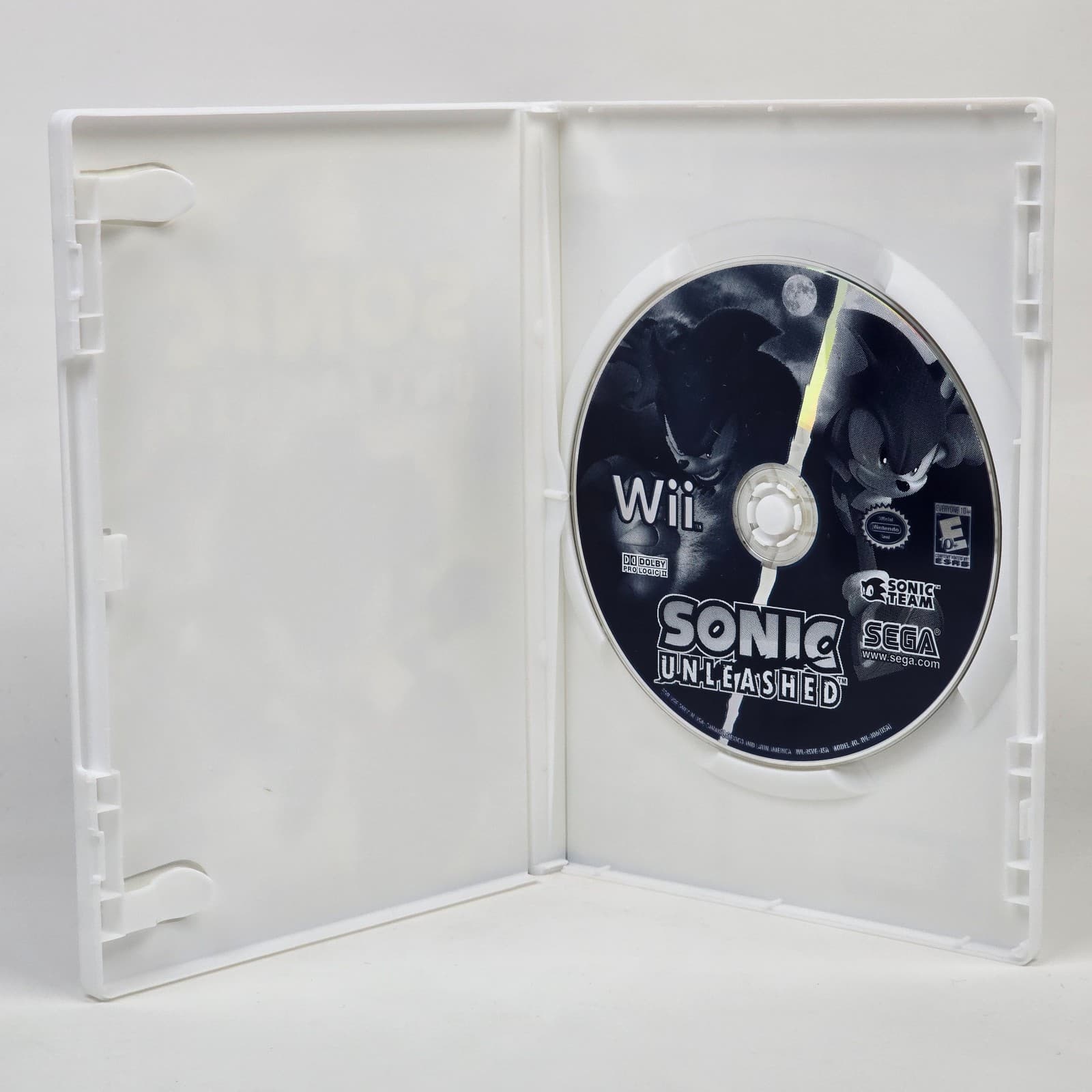 Sonic Unleashed (Nintendo Wii) Case & Disc TESTED - Thumbnail 2