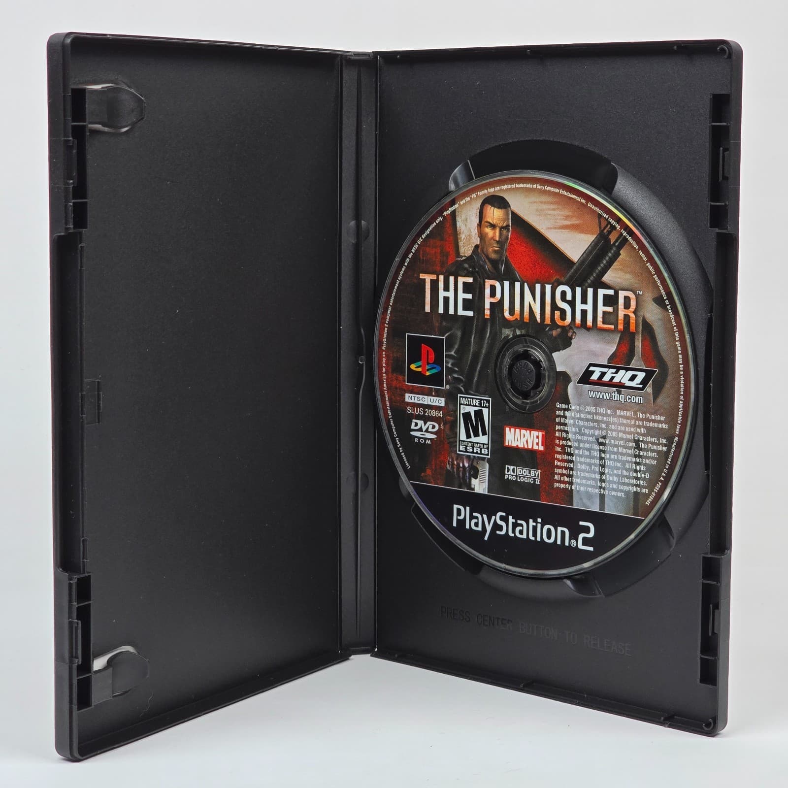 The Punisher (PlayStation 2 PS2) Case & Disc - Thumbnail 2