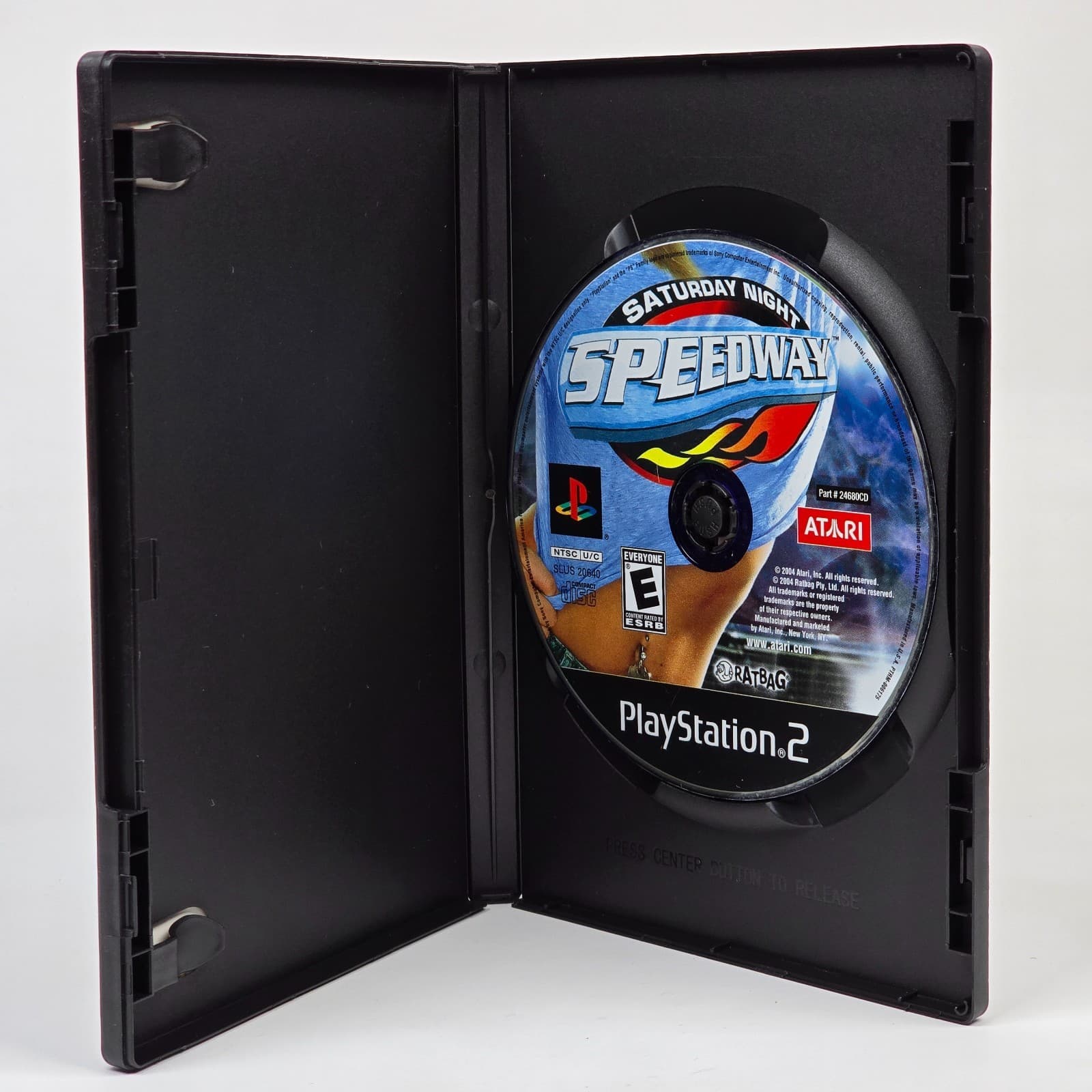 Saturday Night Speedway (PlayStation 2 PS2) Case & Disc - Thumbnail 2