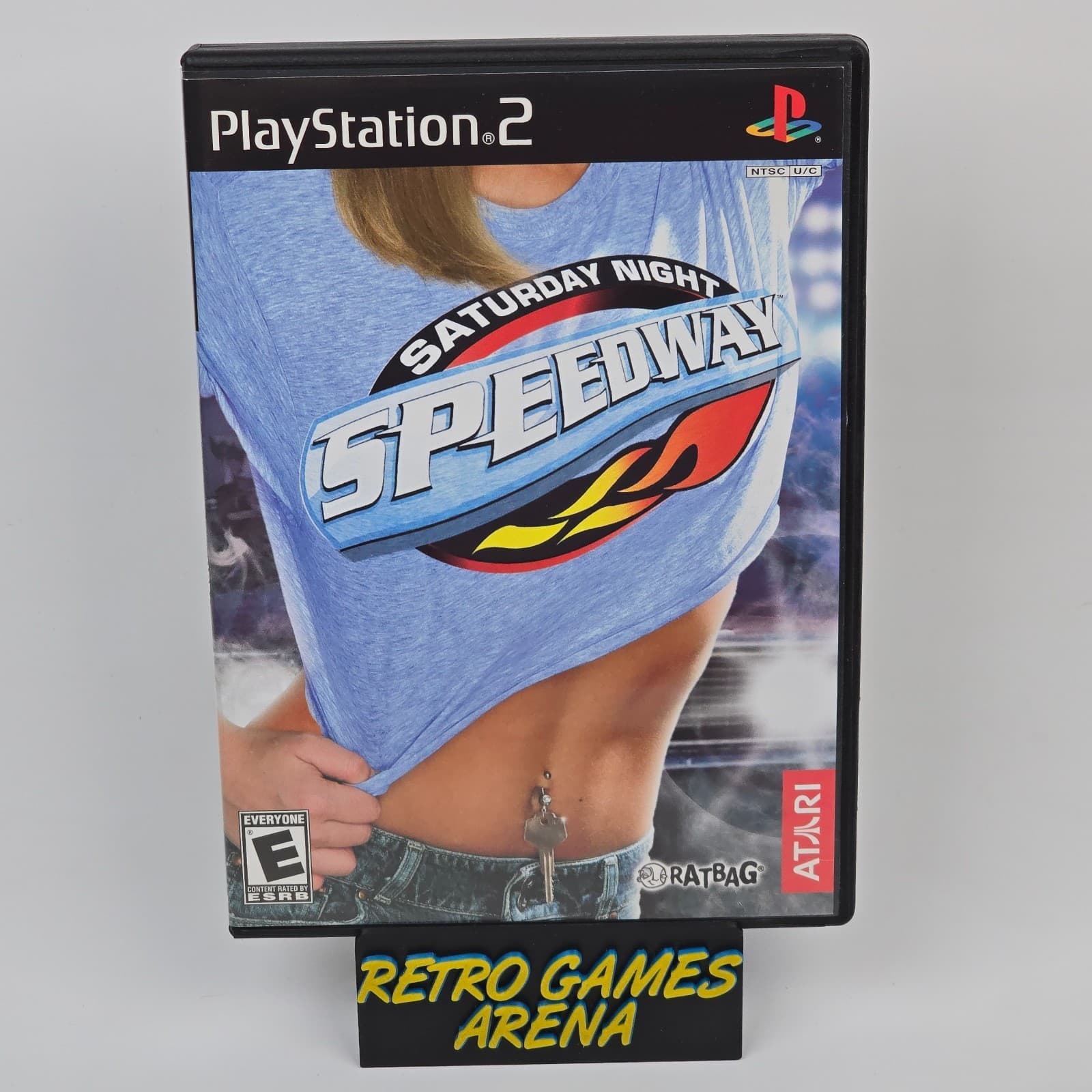 Saturday Night Speedway (PlayStation 2 PS2) Case & Disc