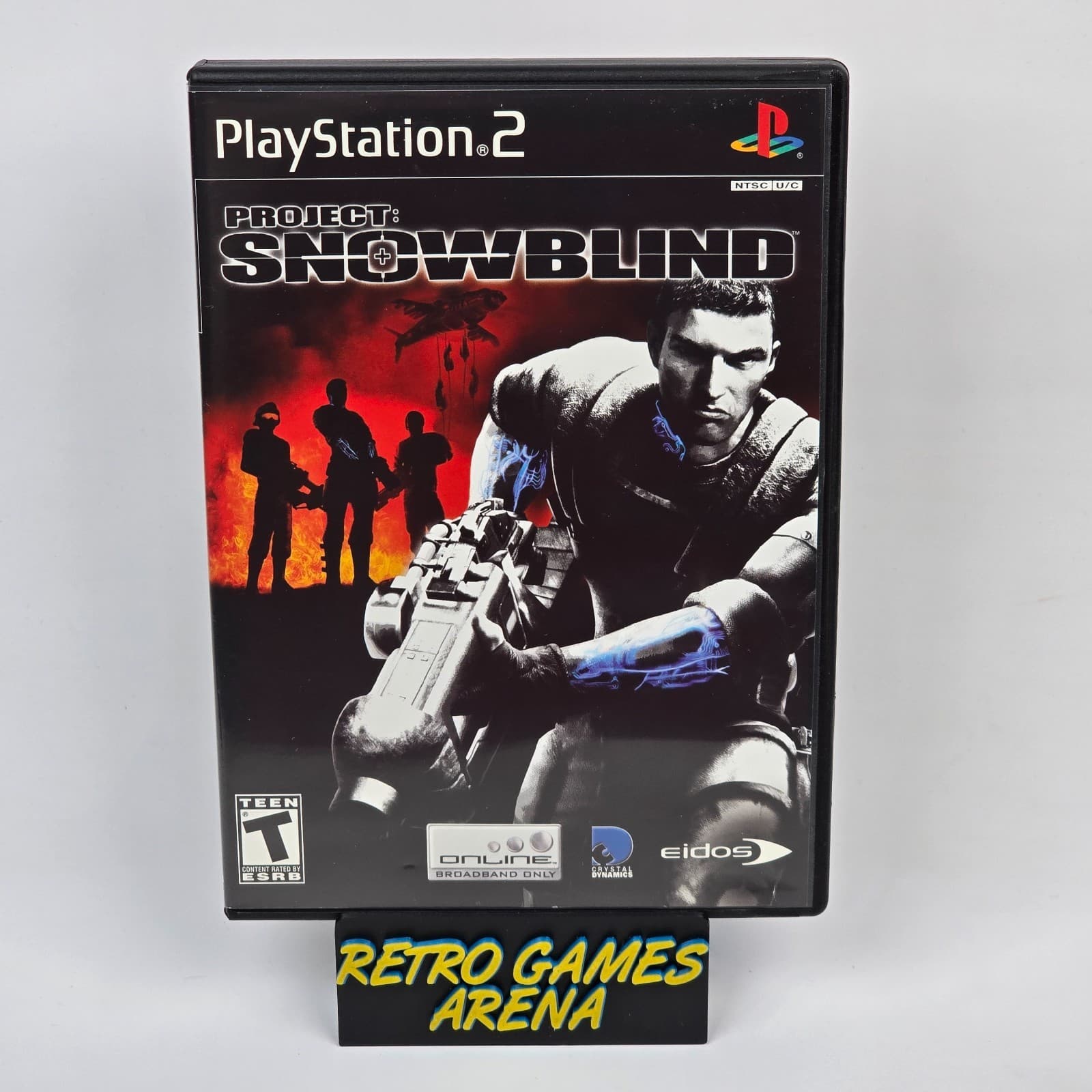 Project Snowblind (PlayStation 2 PS2) Case & Disc
