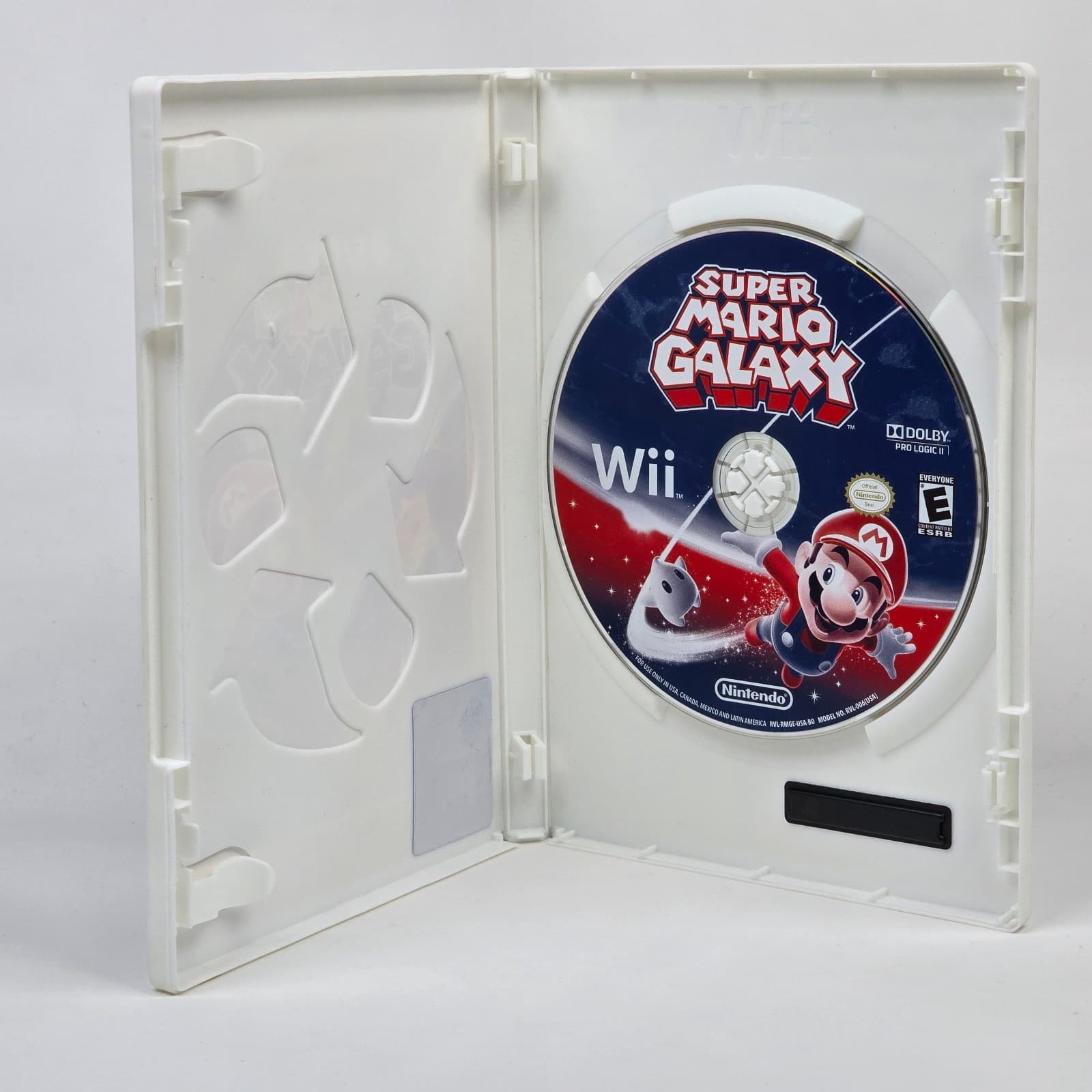 Super Mario Galaxy (Nintendo Wii) Selects Case & Disc TESTED - Thumbnail 2