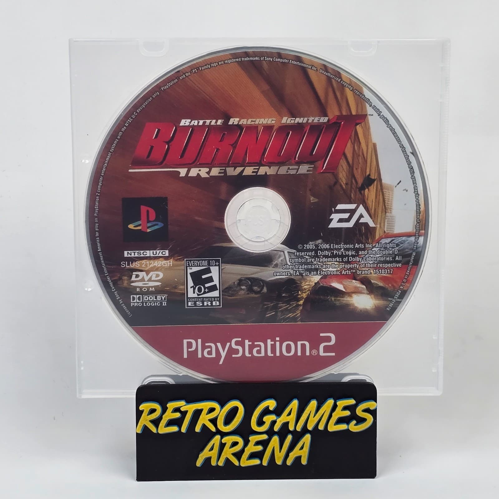Burnout: Revenge (PlayStation 2 PS2) Greatest Hits Disc