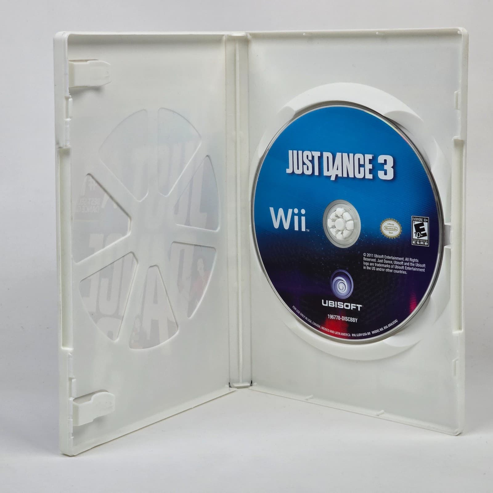 Just Dance 3 (Nintendo Wii) Case & Disc TESTED - Thumbnail 2