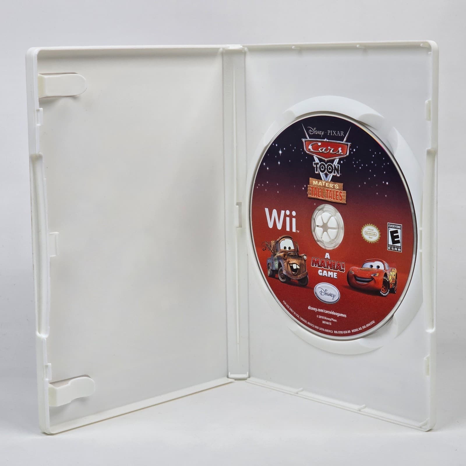 Cars Toon: Matter's Tall Tales (Nintendo Wii) Case & Disc TESTED - Thumbnail 2
