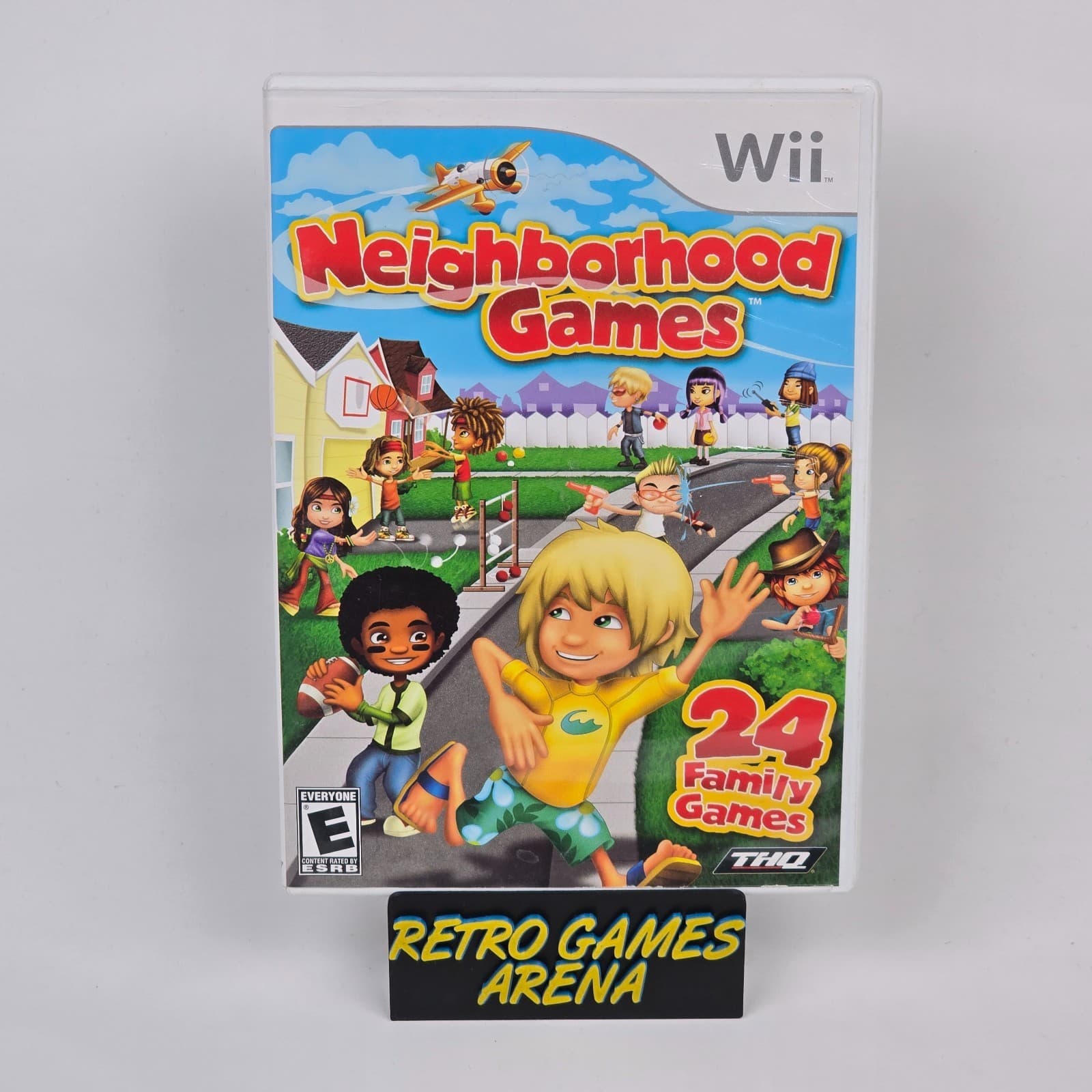 Neighborhood Games (Nintendo Wii) Case & Disc TESTED