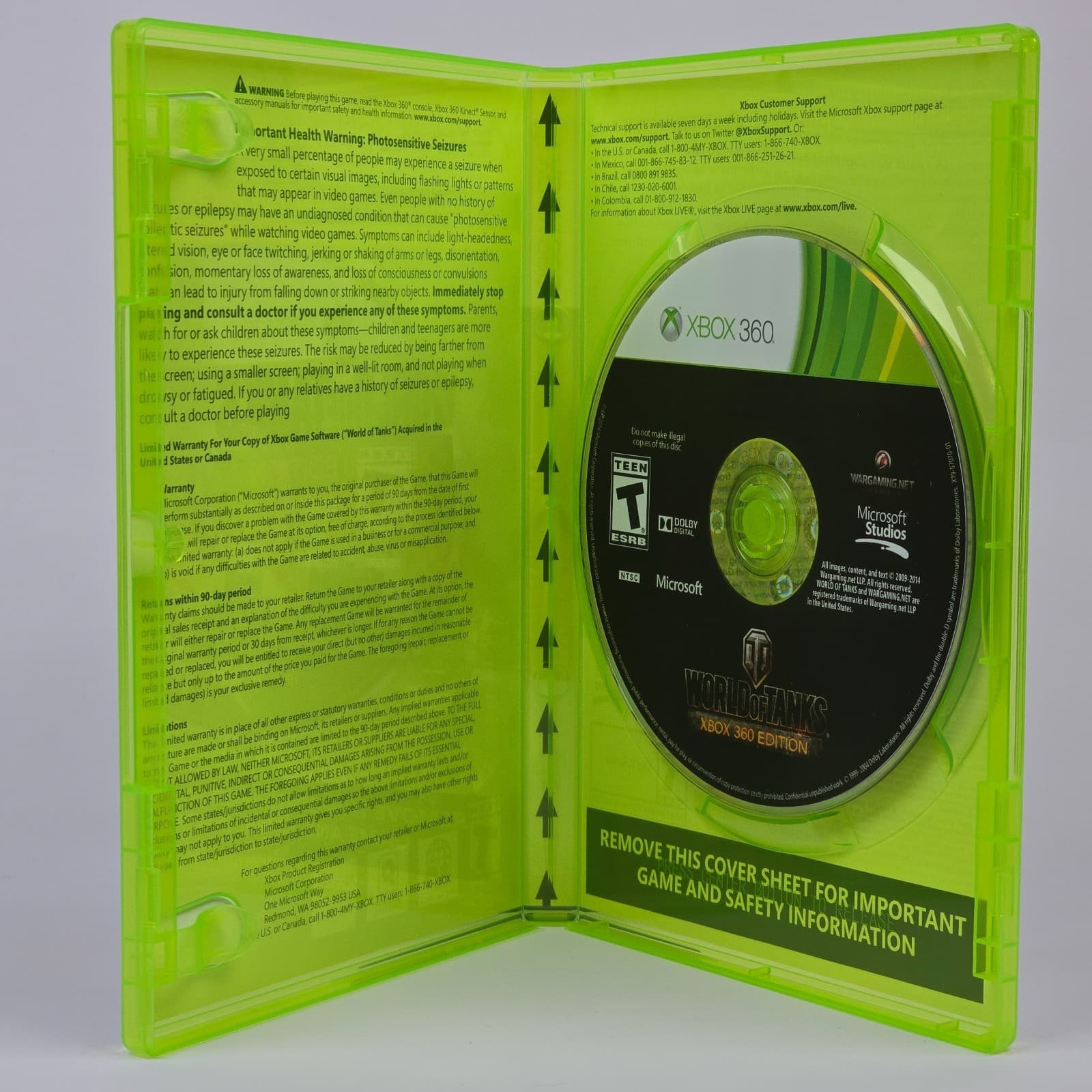 World of Tanks: Xbox 360 Edition (Xbox 360) CIB COMPLETE - Thumbnail 2