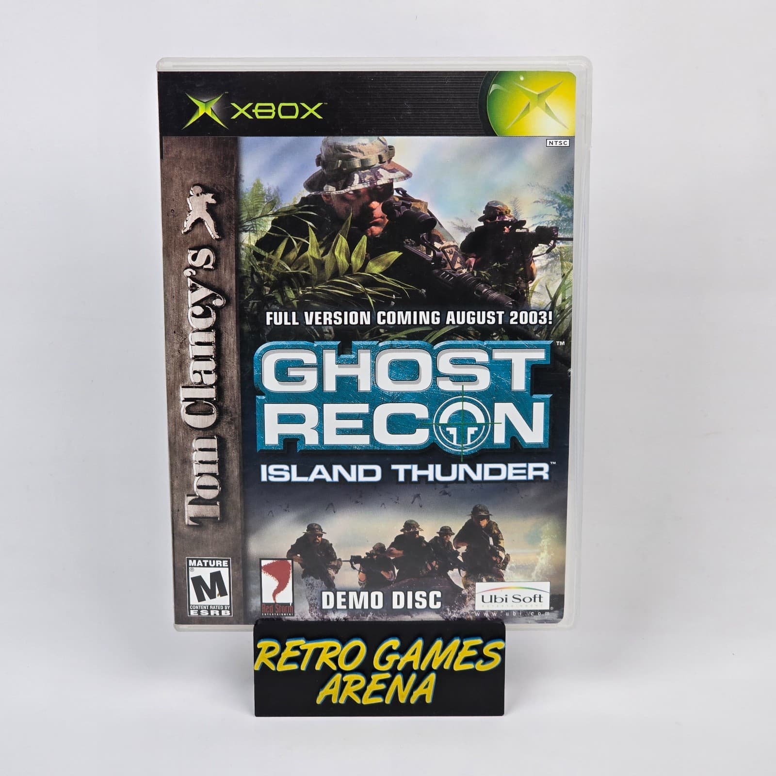 Ghost Recon: Island Thunder NFS DEMO DISC (Original Xbox) CIB COMPLETE
